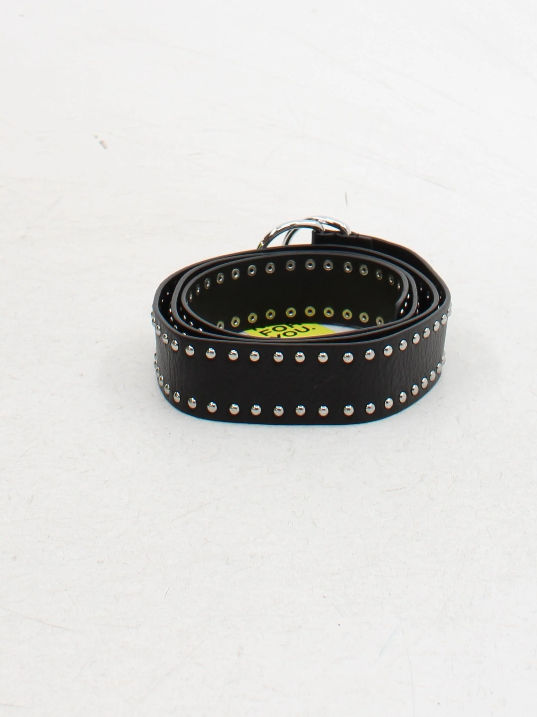 AllSaints Men's Belt M Black 100% Leather Dress Belt - Image 2