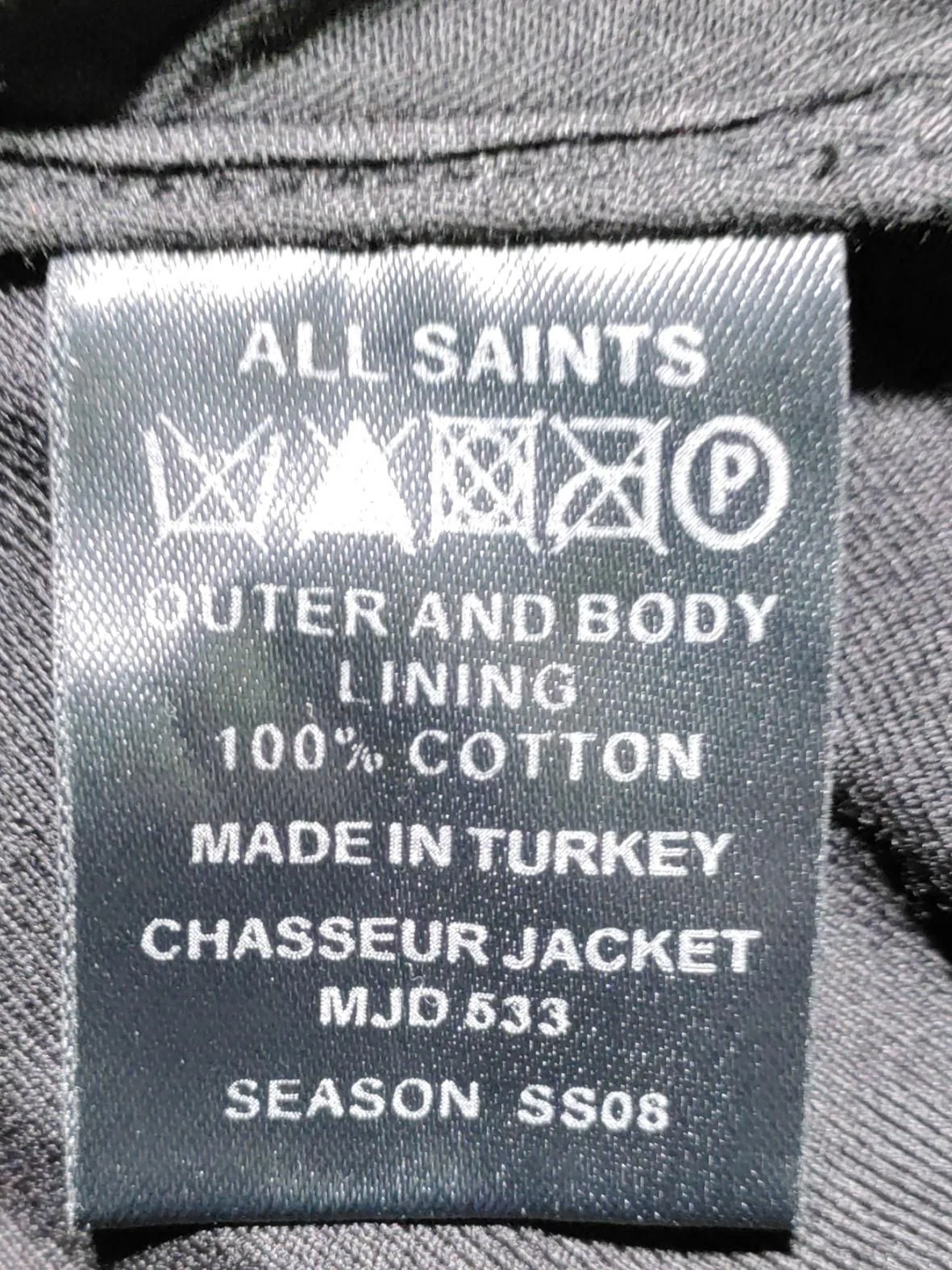 AllSaints Men's Blazer M Black 100% Cotton Overcoat - Image 6