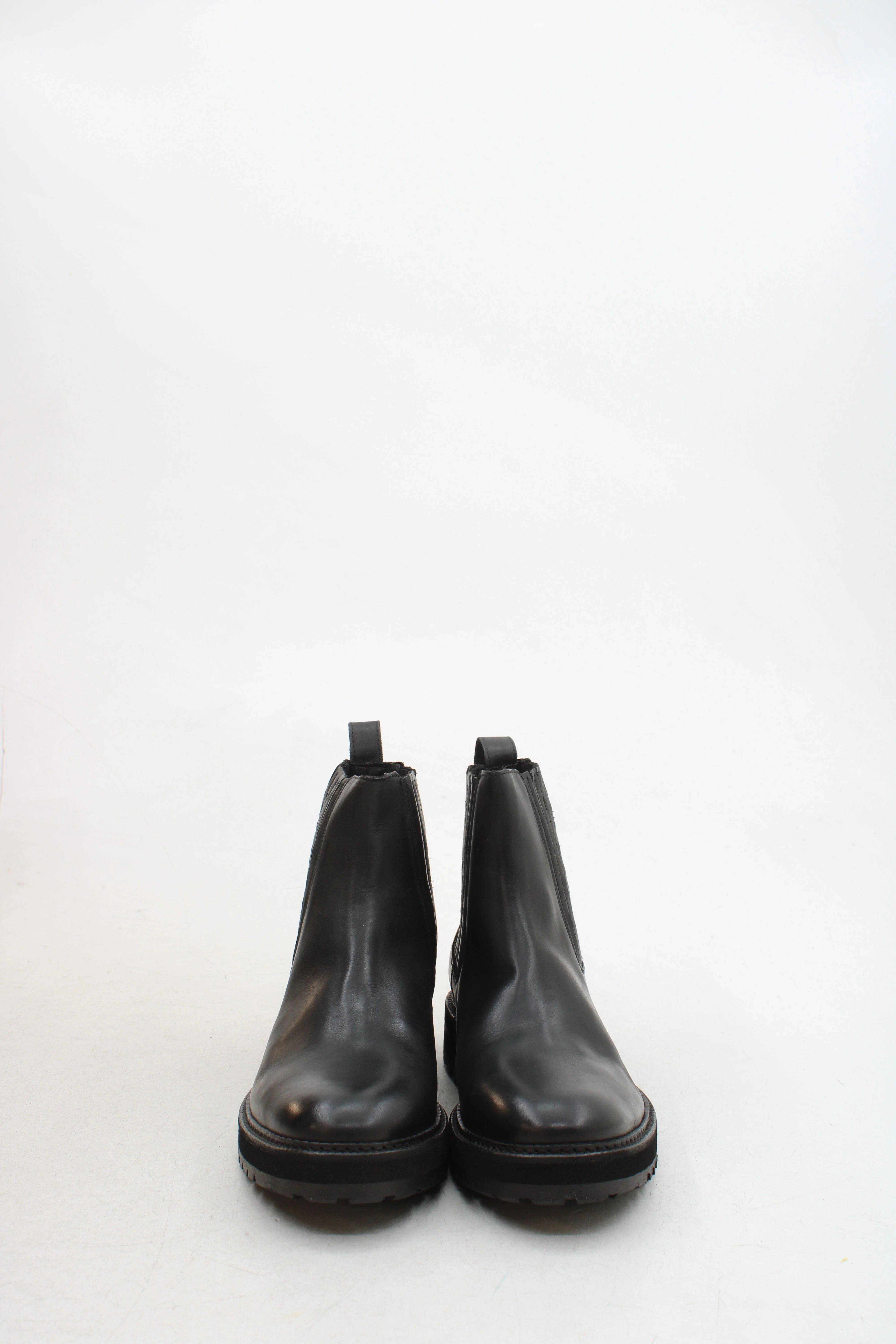 AllSaints Men's Boots UK 7 Black Leather with Other Chelsea New with tags - Image 2