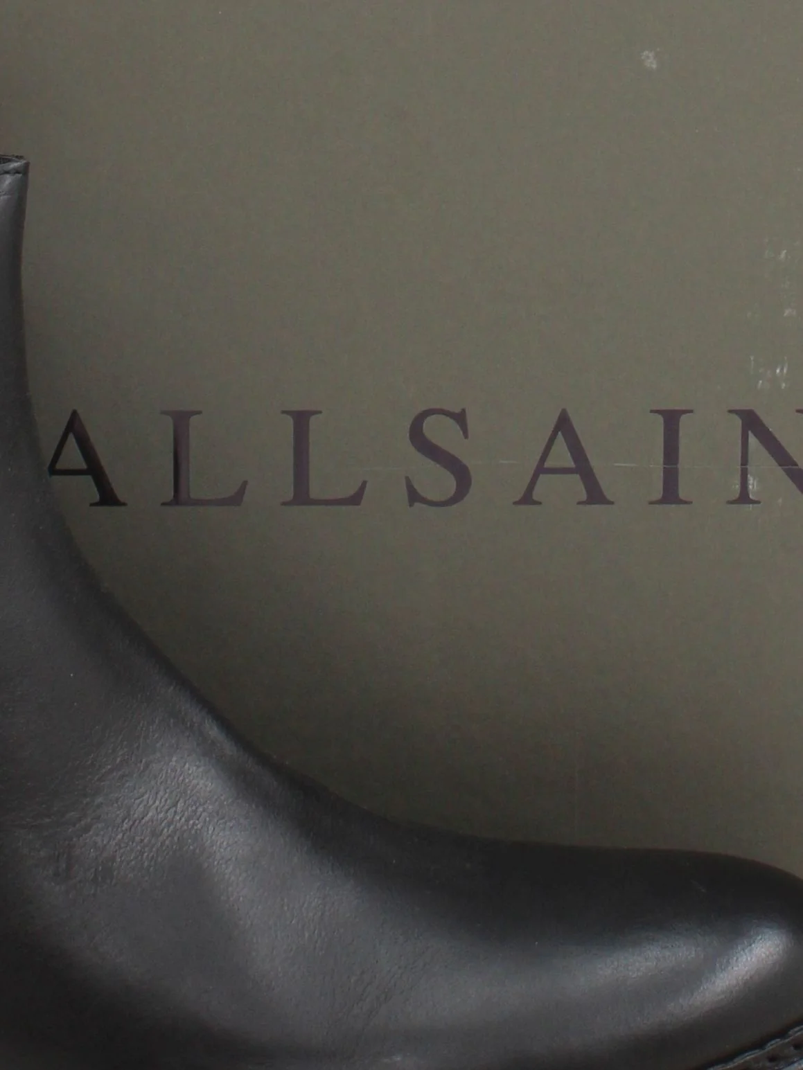 AllSaints Men's Boots UK 7 Black Leather with Other Chelsea New with tags - Image 5