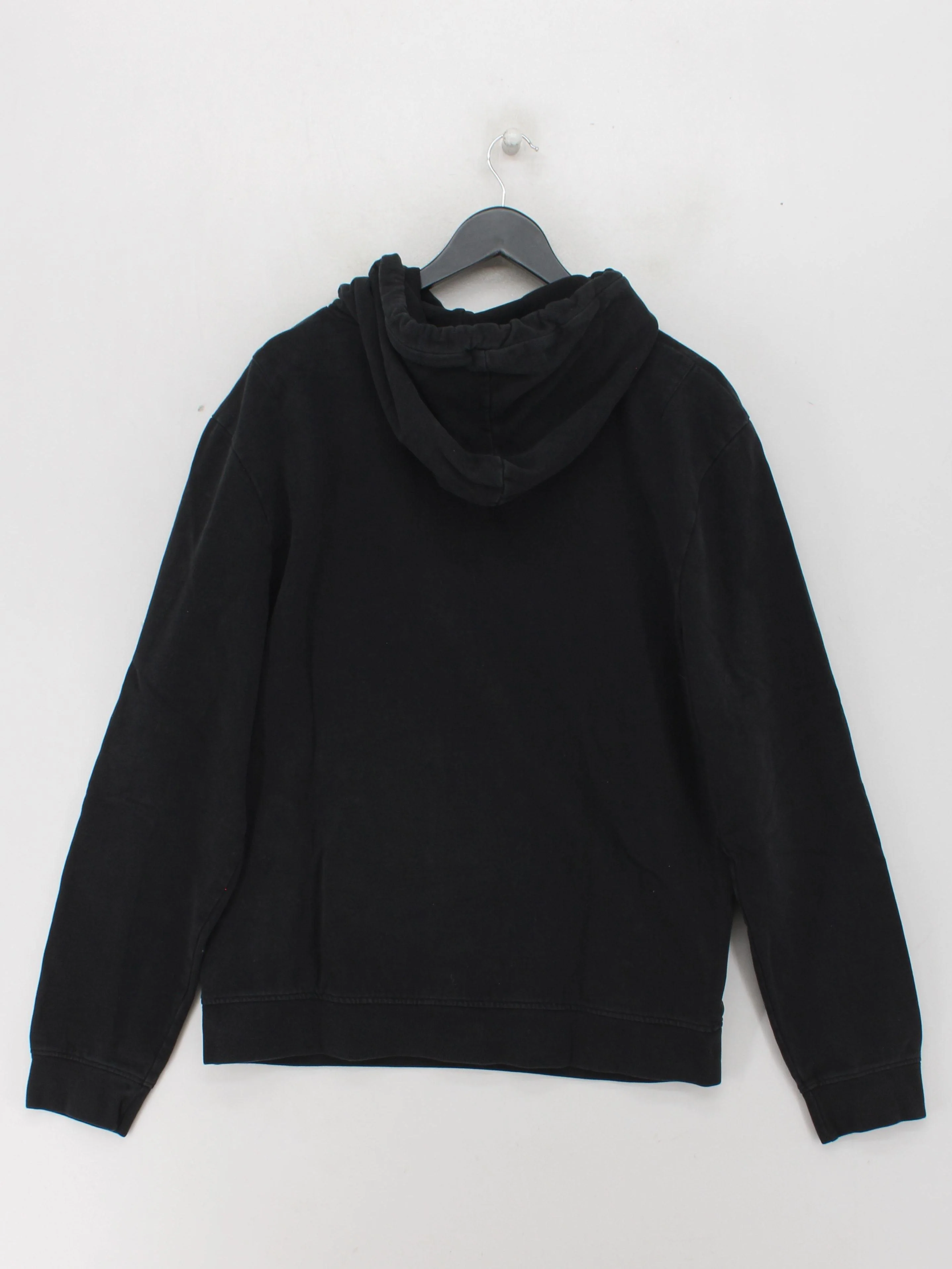 AllSaints Men's Hoodie L Black 100% Cotton Pullover - Image 2