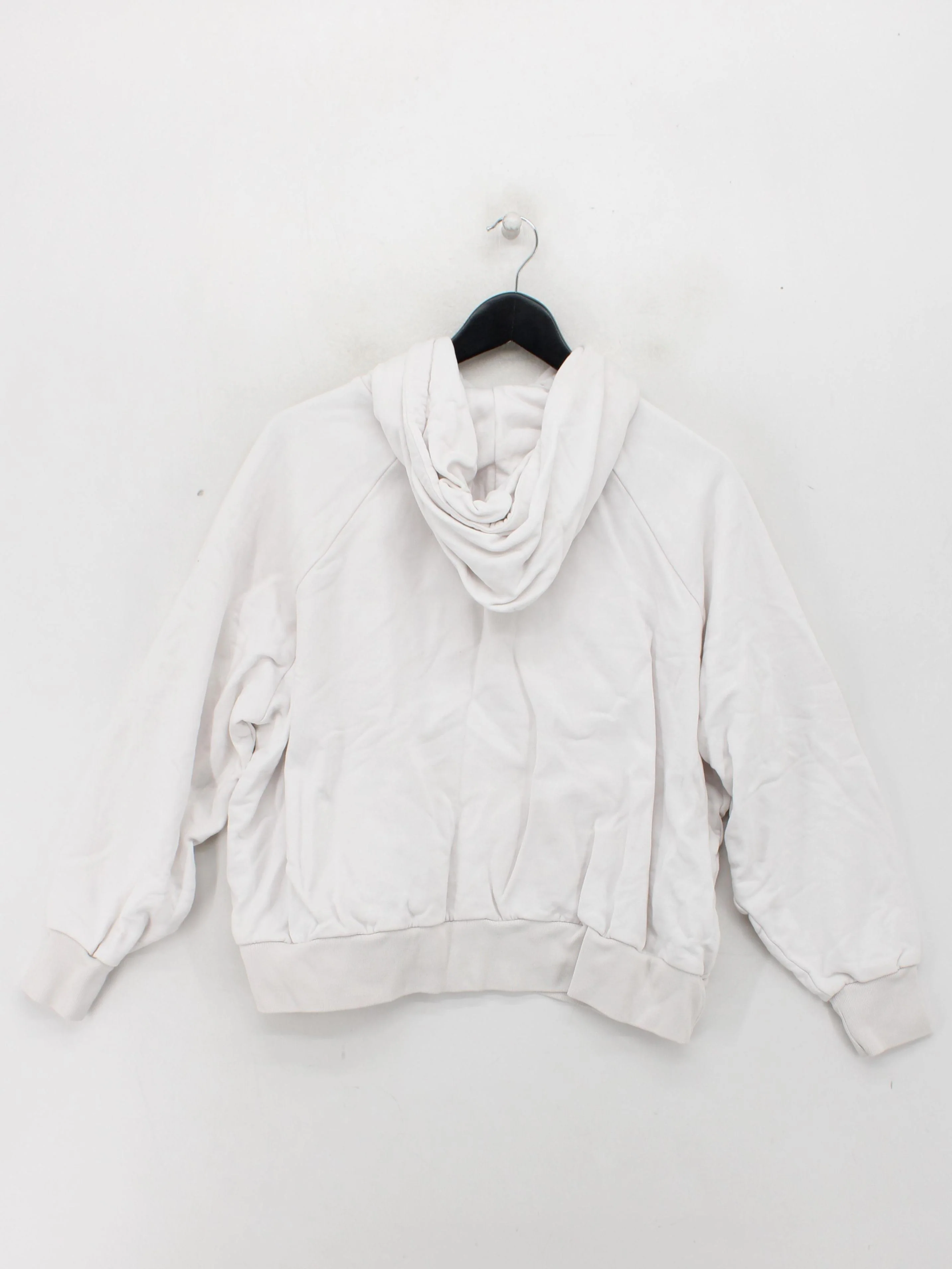 AllSaints Men's Hoodie S Cream 100% Cotton Pullover - Image 2
