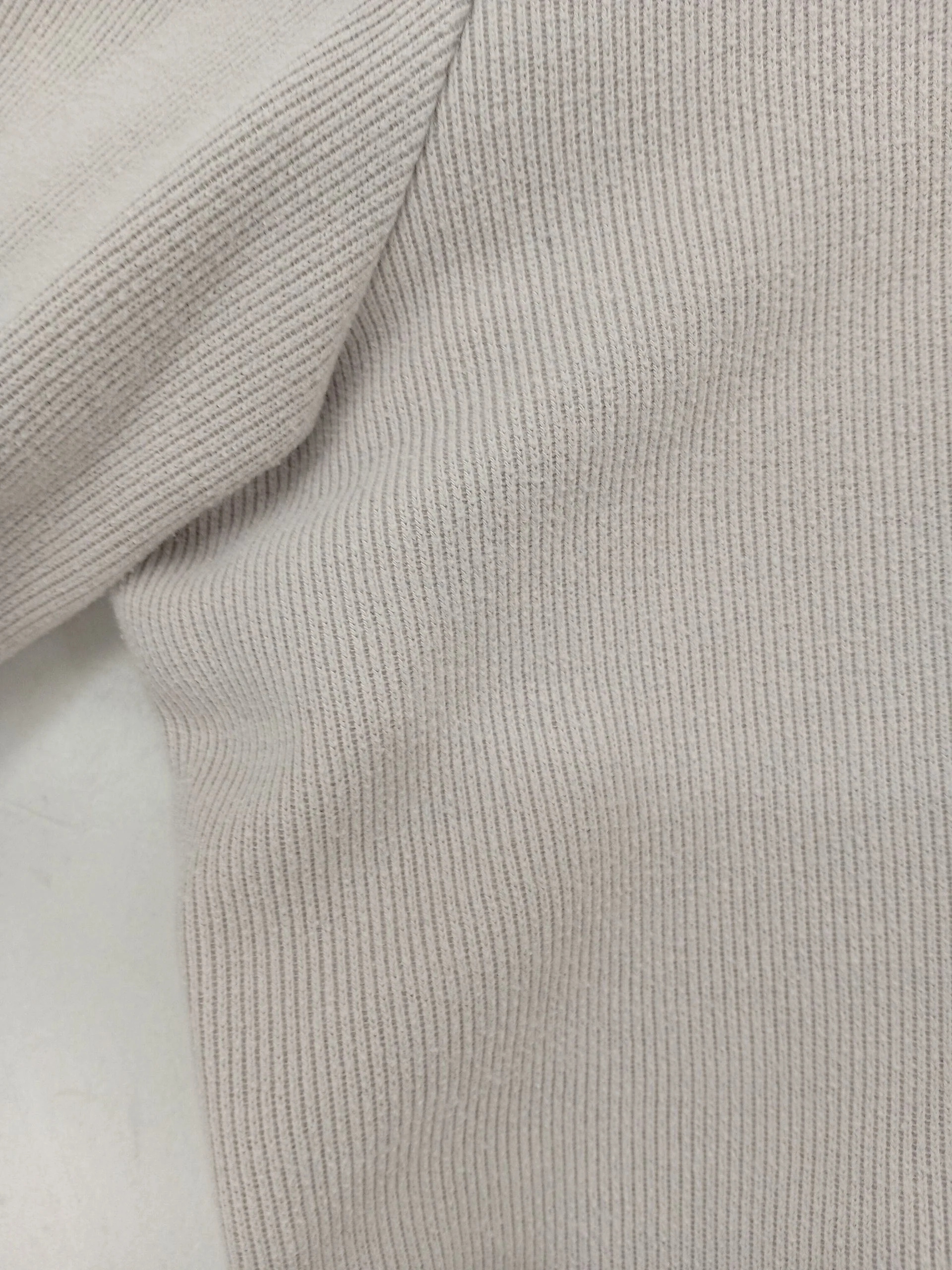 AllSaints Men's Hoodie S Cream Cotton with Polyester Pullover - Image 6