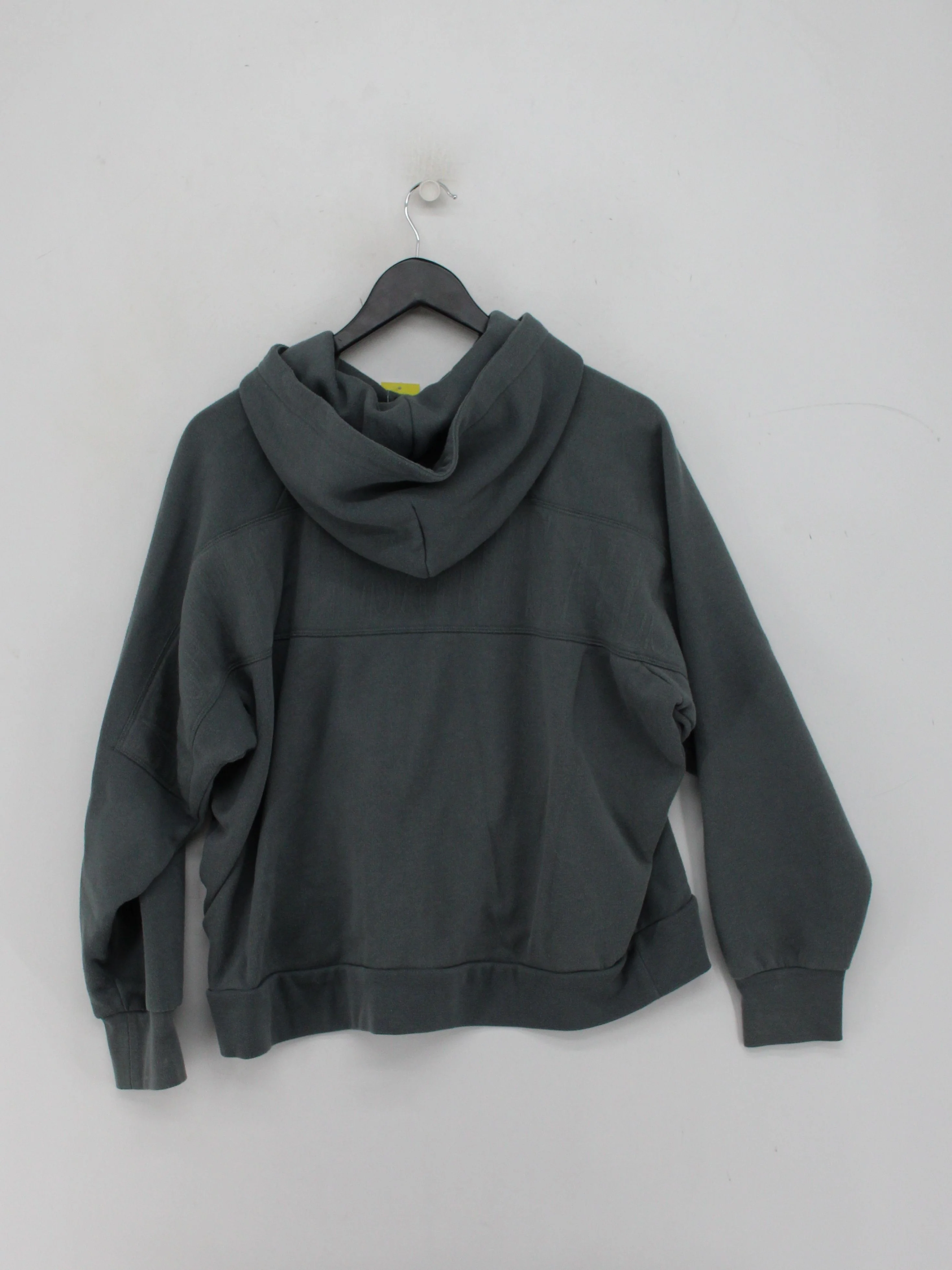 AllSaints Men's Hoodie XS Grey Cotton with Polyester Pullover - Image 2