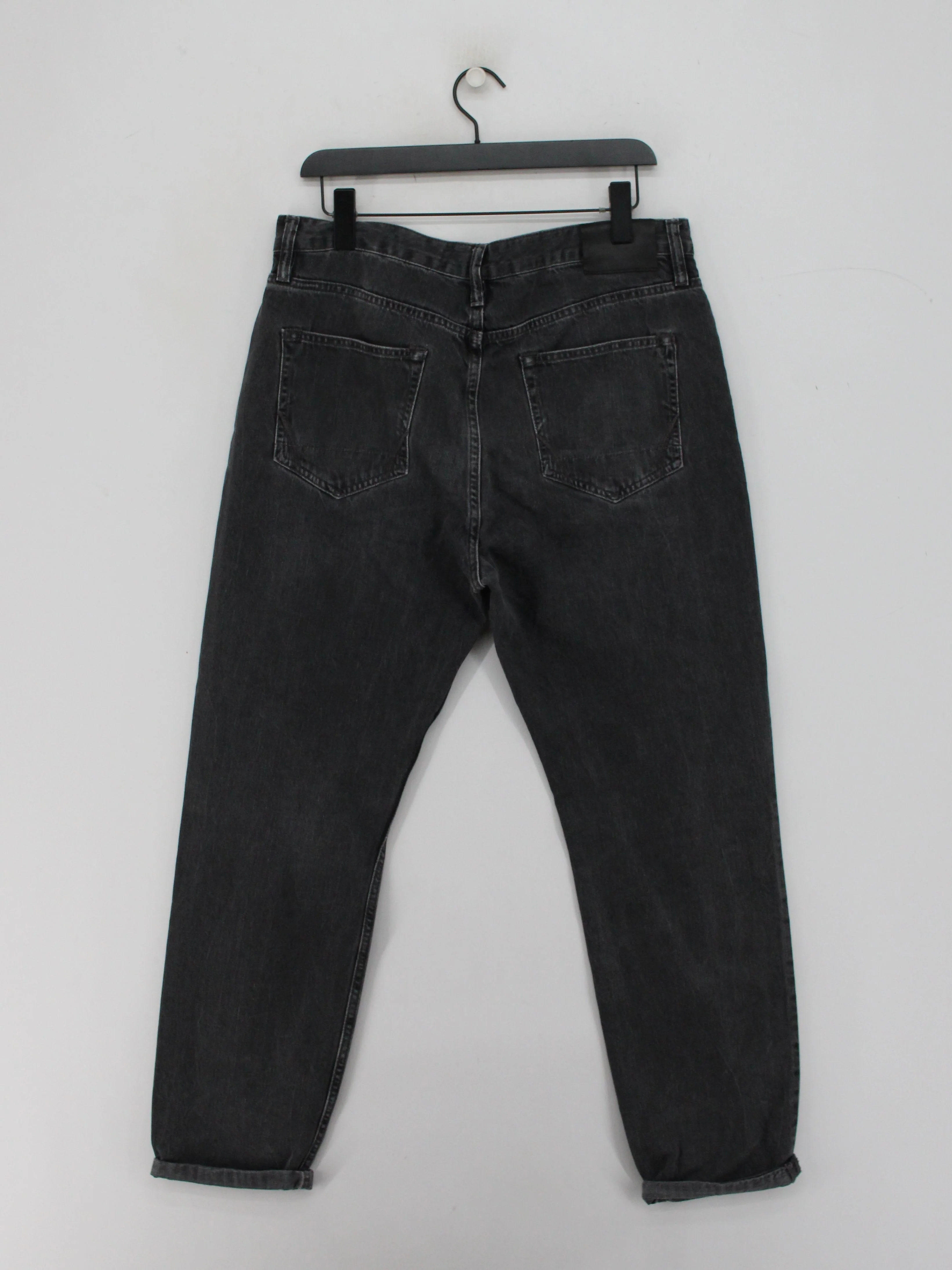 AllSaints Men's Jeans M Grey 100% Cotton Straight - Image 2