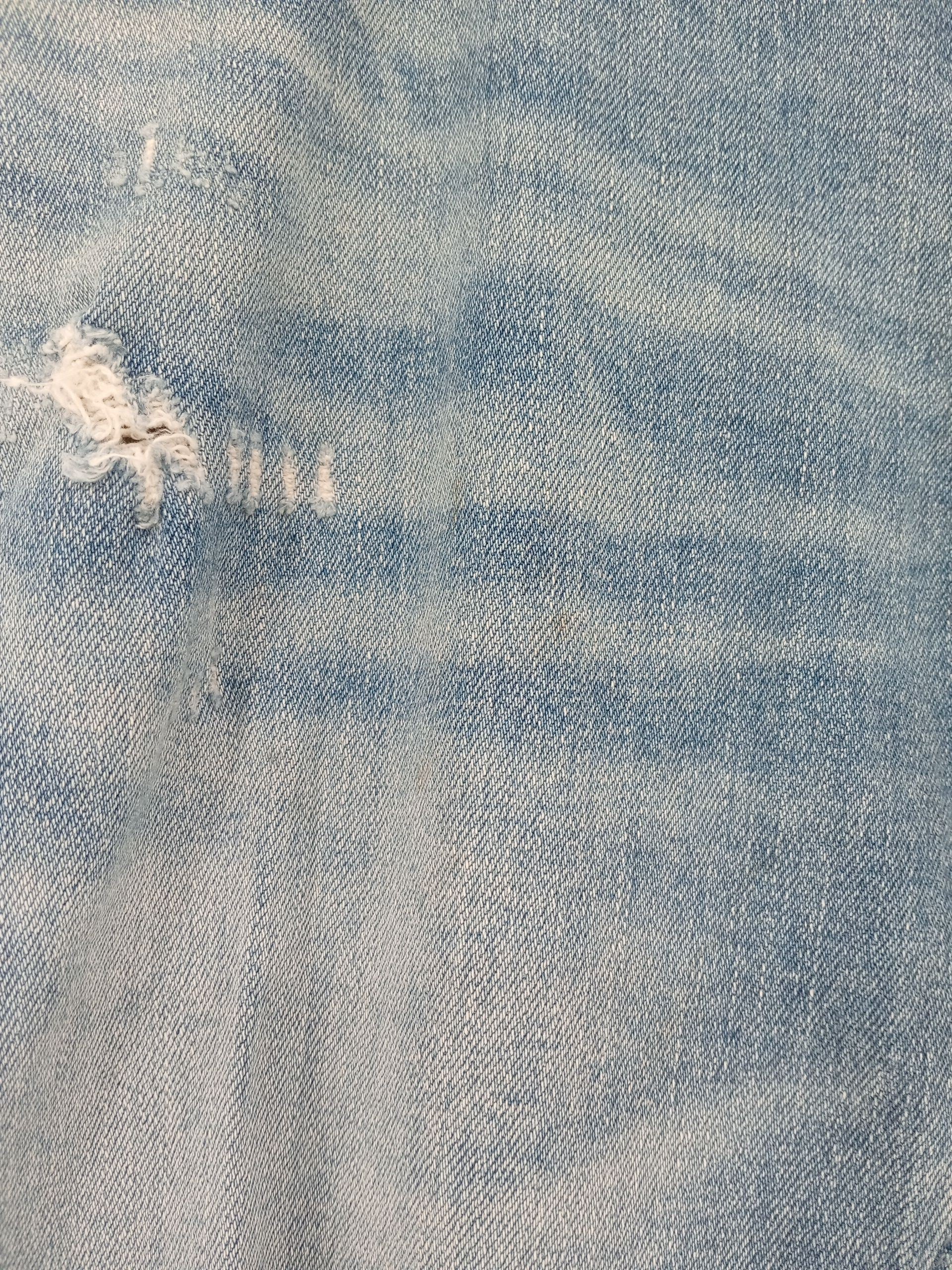 AllSaints Men's Jeans W 32 in Blue Cotton with Elastane Skinny - Image 5