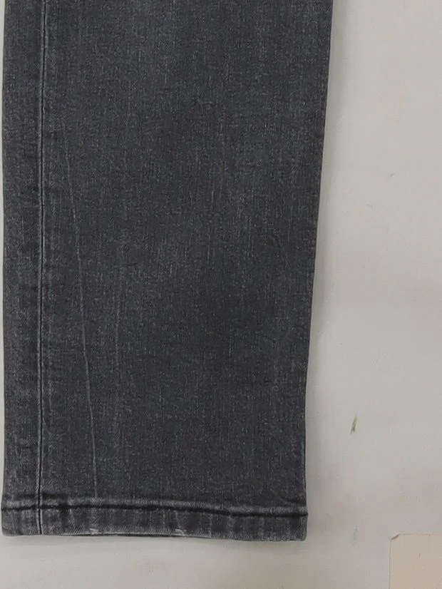 AllSaints Men's Jeans W 32 in Grey Cotton with Polyester, Elastane Skinny - Image 4