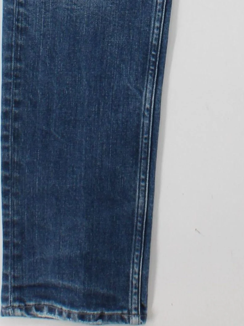 AllSaints Men's Jeans W 34 in Blue Cotton with Elastane Skinny - Image 4