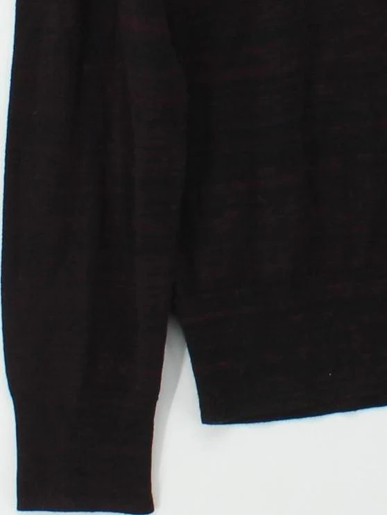 AllSaints Men's Jumper M Black Cotton with Acrylic, Polyamide, Wool Pullover - Image 4