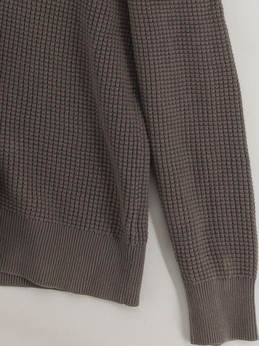 AllSaints Men's Jumper M Brown 100% Cotton Round Neck Pullover - Image 4