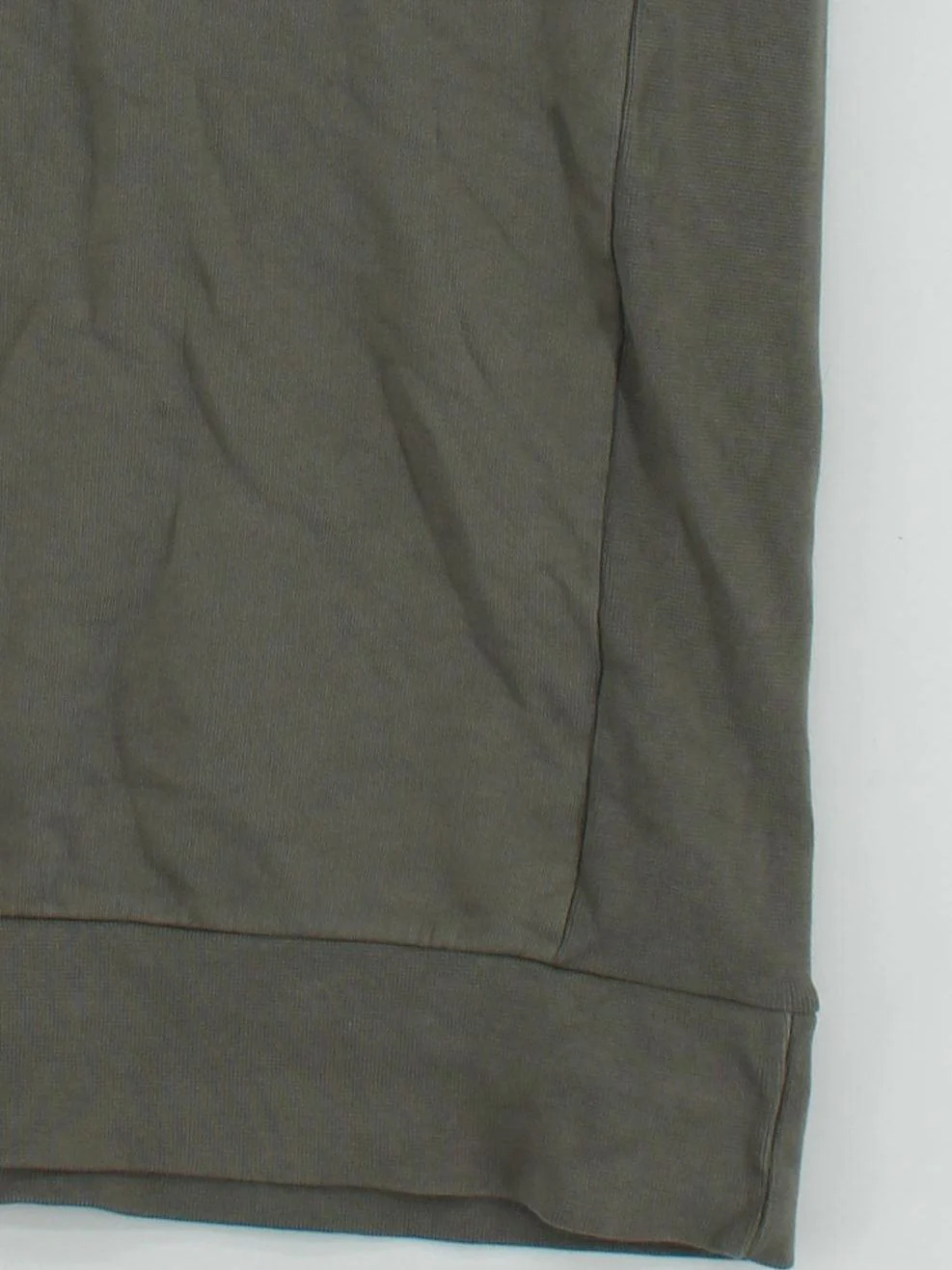 AllSaints Men's Jumper M Green 100% Cotton Round Neck Vest - Image 4