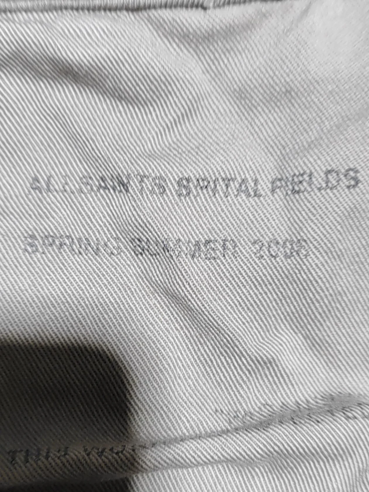 AllSaints Men's Jumper M Green 100% Cotton Round Neck Vest - Image 6