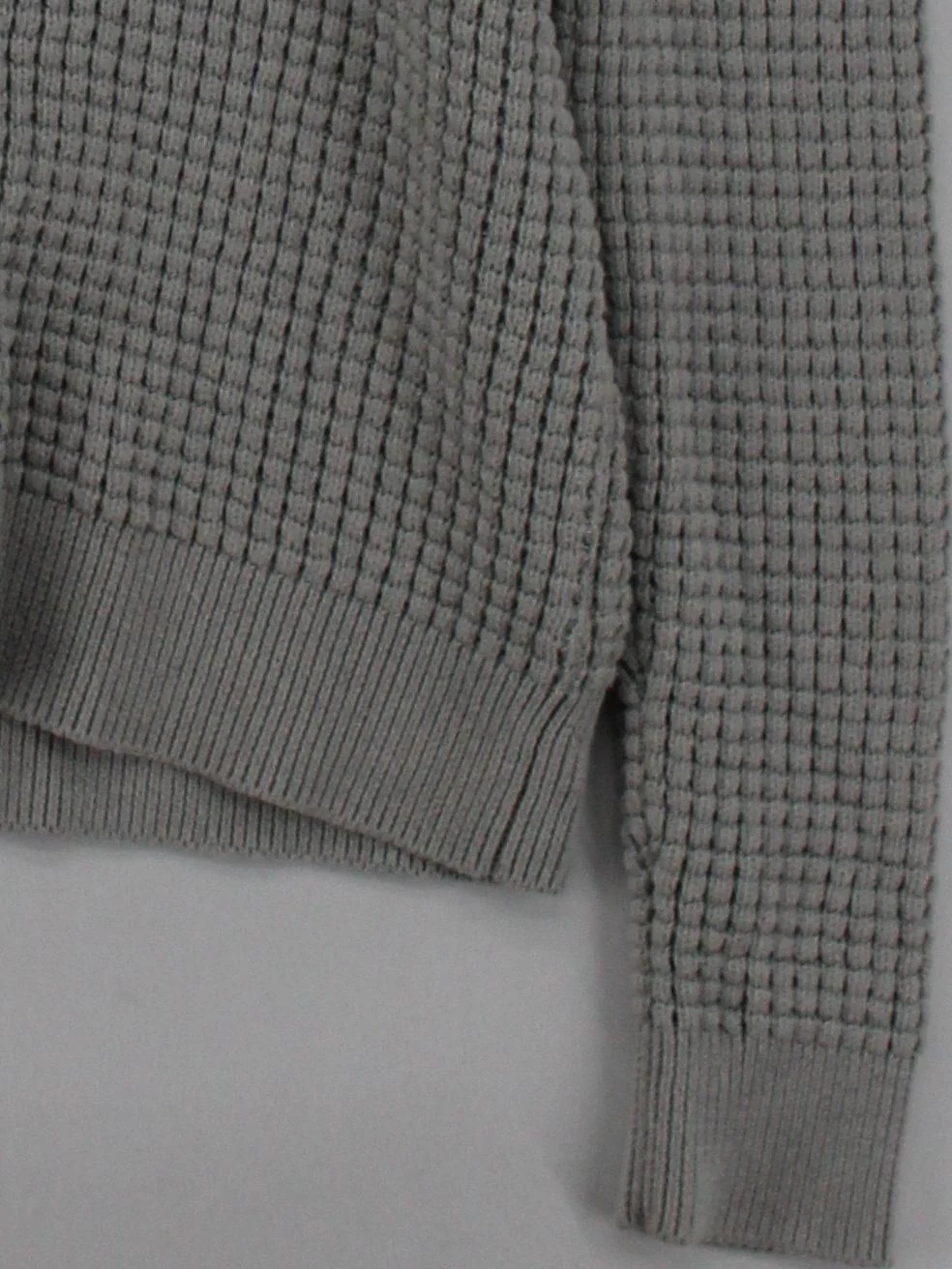 AllSaints Men's Jumper M Grey 100% Cotton Round Neck Pullover - Image 4