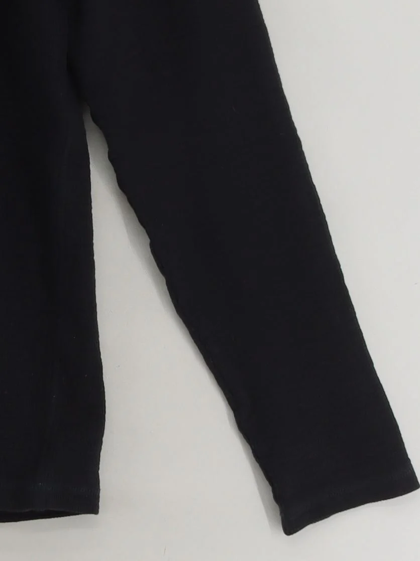 AllSaints Men's Jumper S Black Cotton with Elastane Crew Neck Pullover - Image 4