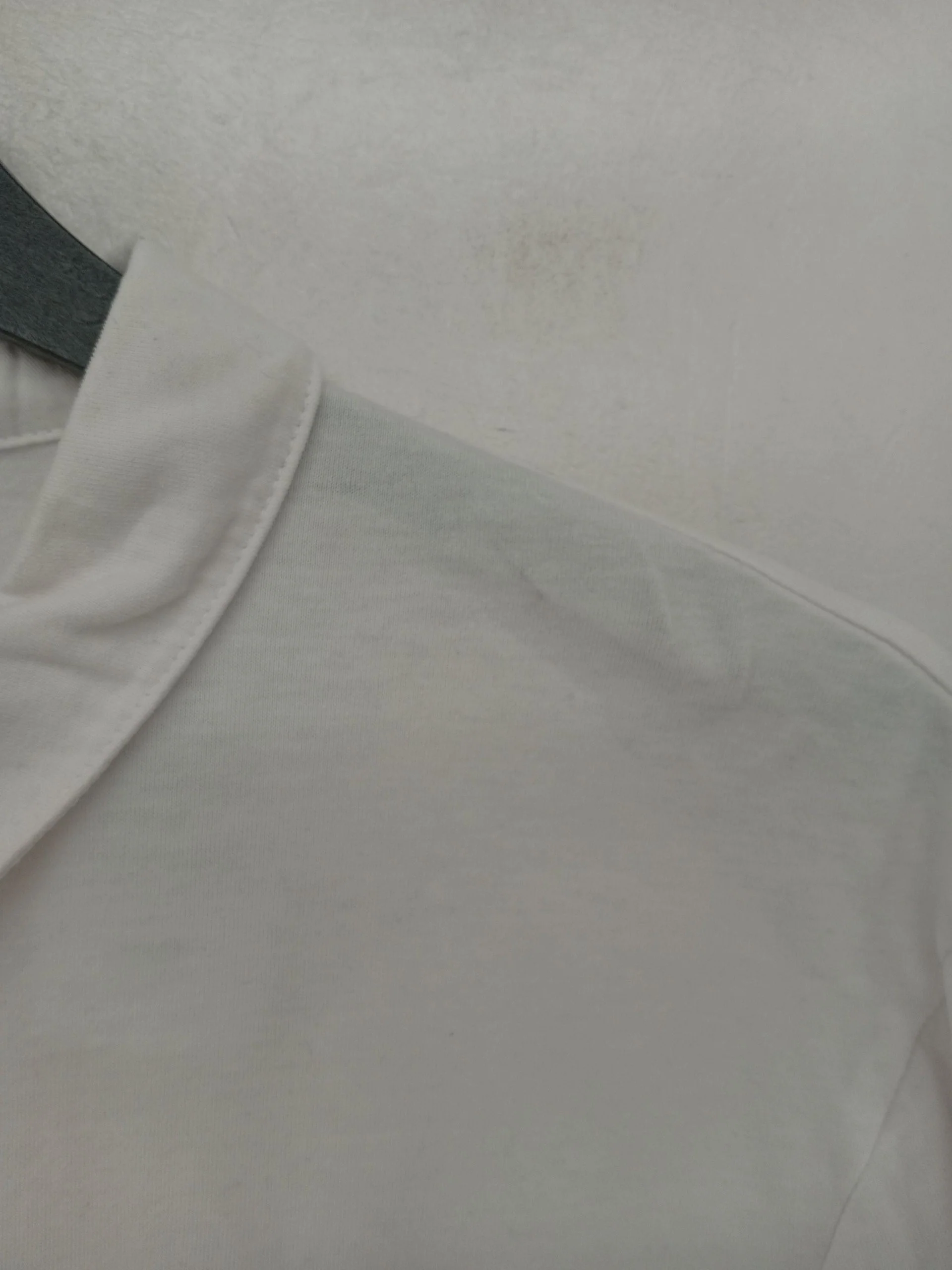 AllSaints Men's Polo S White 100% Cotton Basic - Image 5