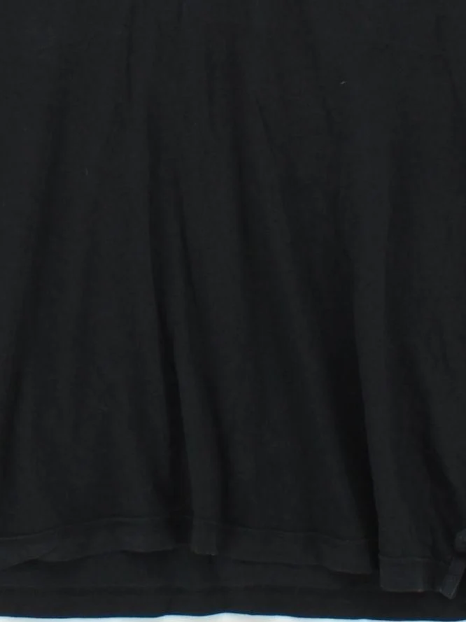 AllSaints Men's Polo XL Black 100% Cotton Basic - Image 4