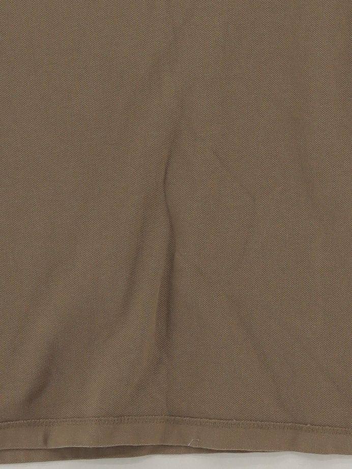 AllSaints Men's Polo XXS Brown 100% Cotton Basic - Image 4