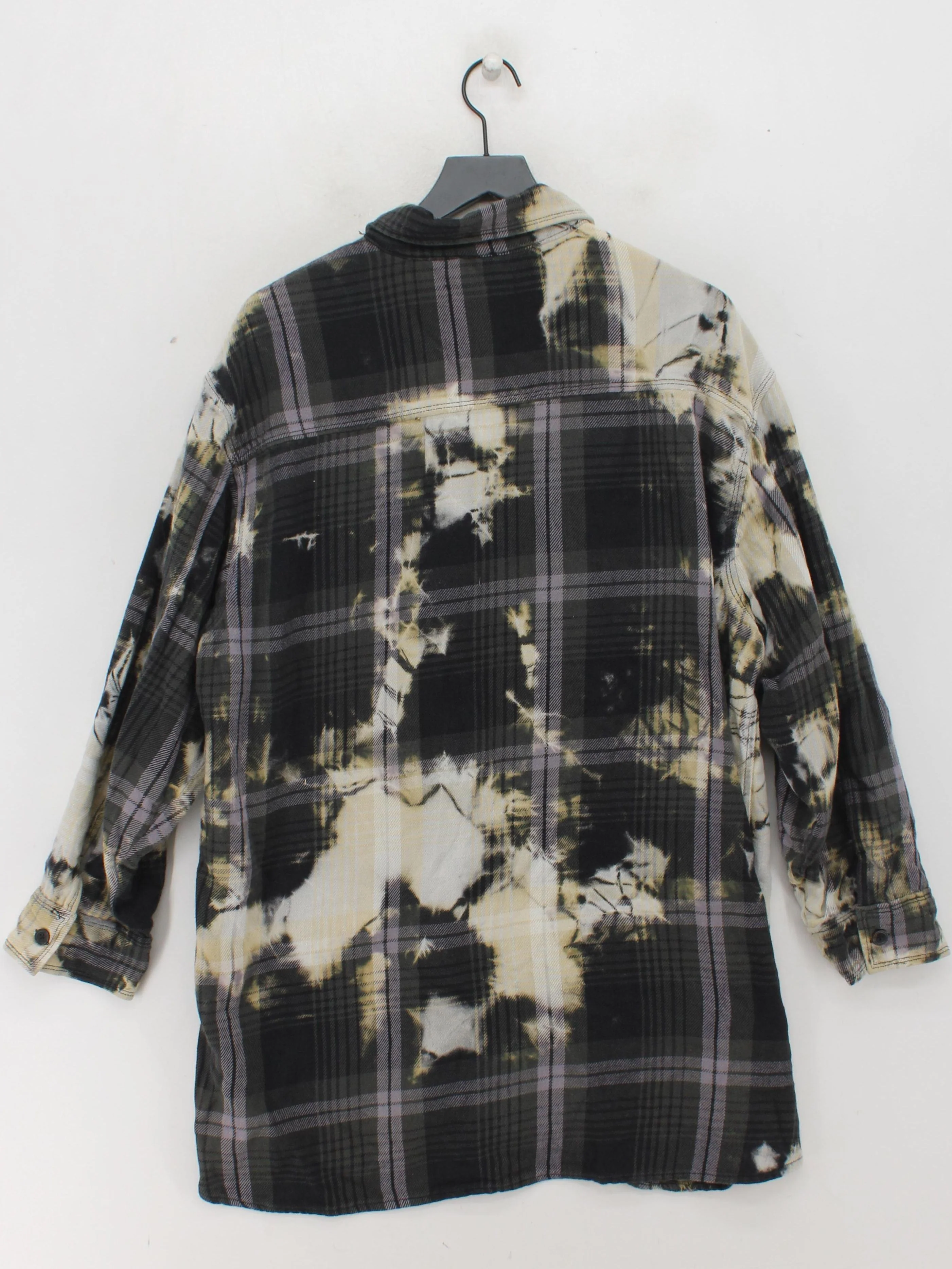 AllSaints Men's Shirt Chest: 54 in Multi Checkered 100% Cotton Basic - Image 2