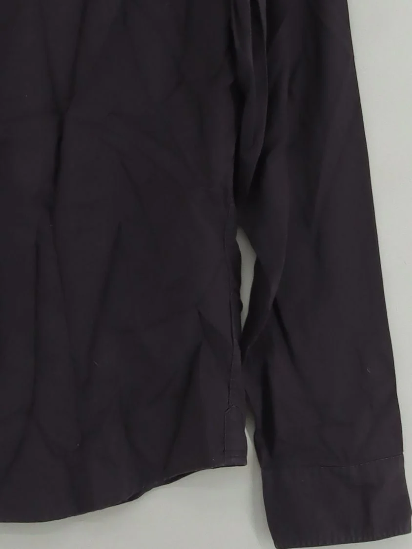AllSaints Men's Shirt M Grey 100% Cotton Basic - Image 4