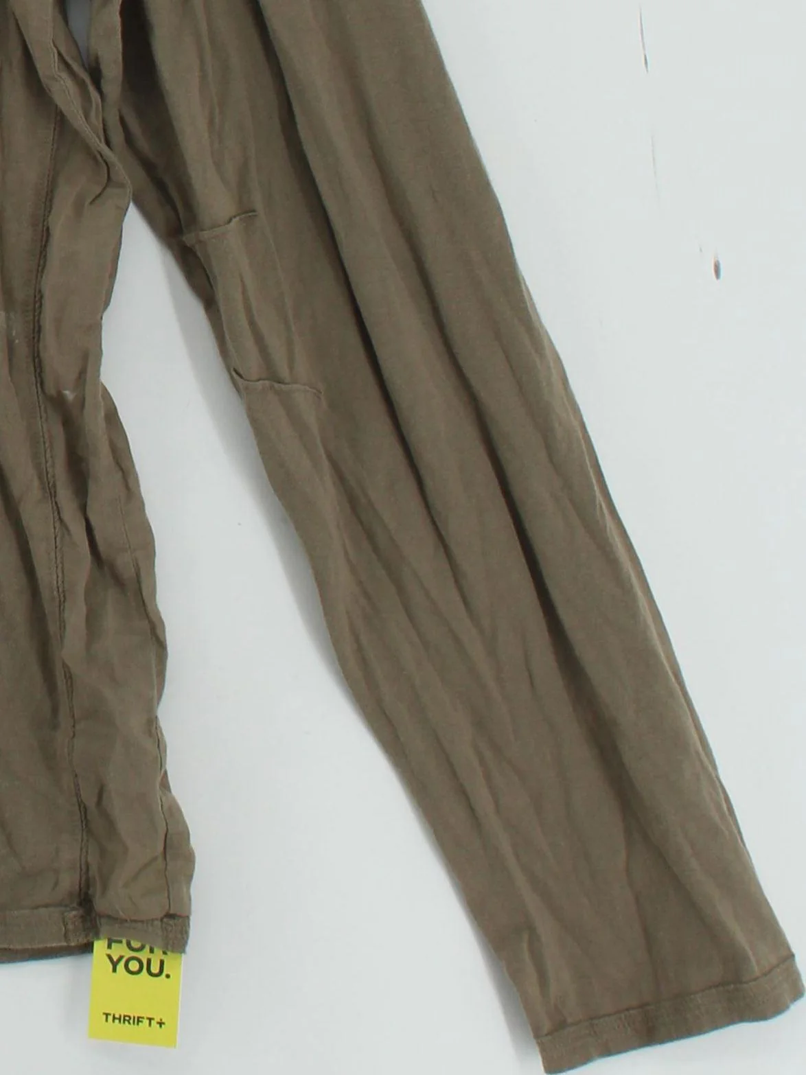 AllSaints Men's T-Shirt L Brown 100% Cotton Basic - Image 4