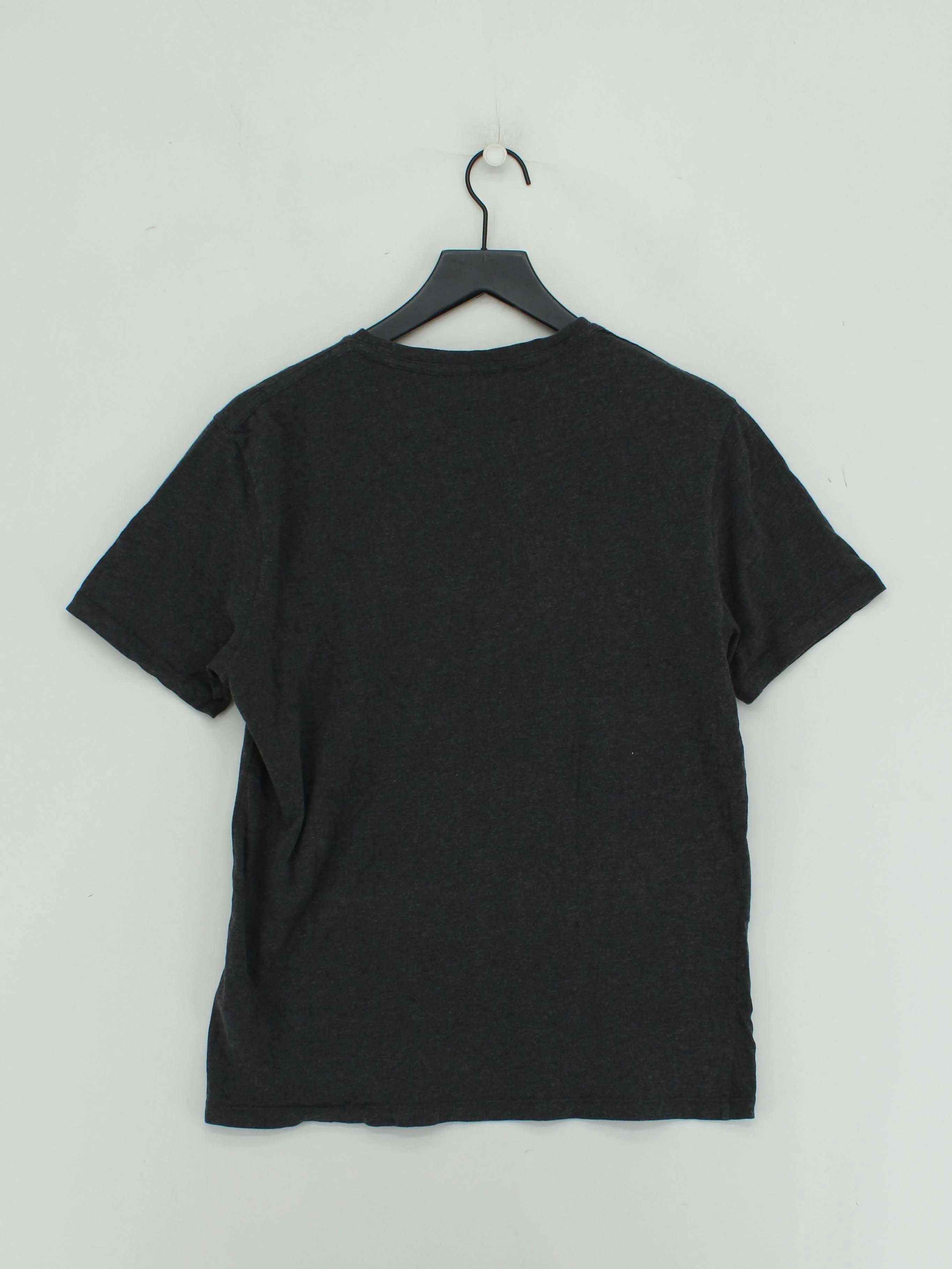 AllSaints Men's T-Shirt L Grey 100% Cotton Basic - Image 2
