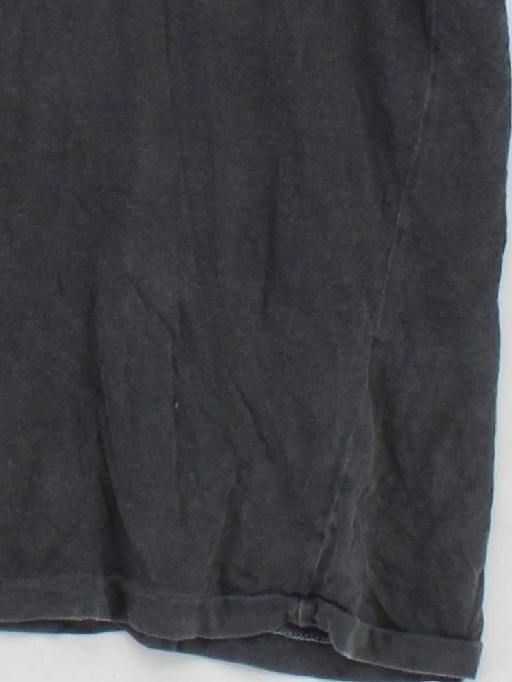 AllSaints Men's T-Shirt L Grey 100% Cotton Sleeveless Round Neck Basic - Image 4