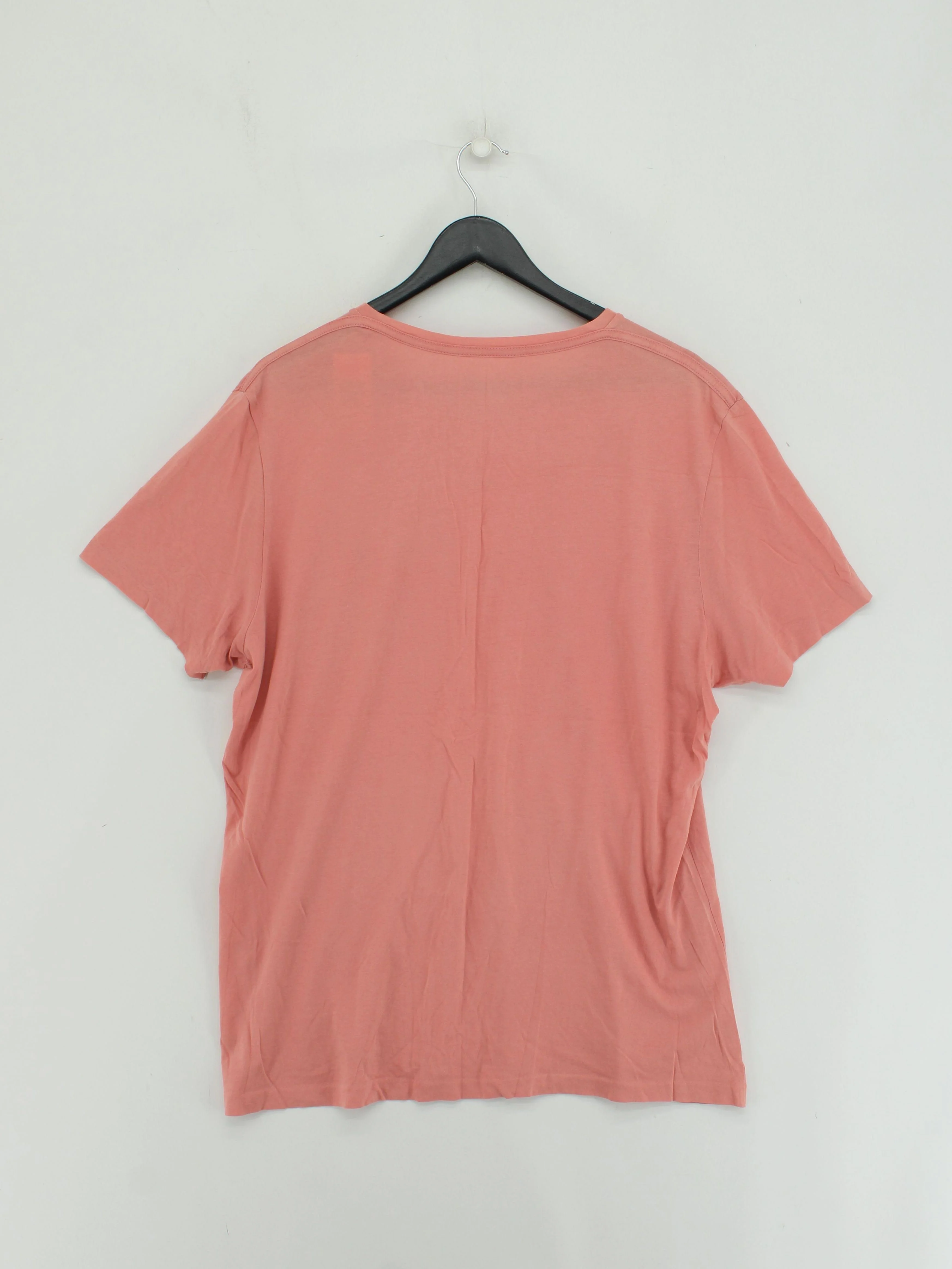 AllSaints Men's T-Shirt L Orange 100% Cotton Basic - Image 2
