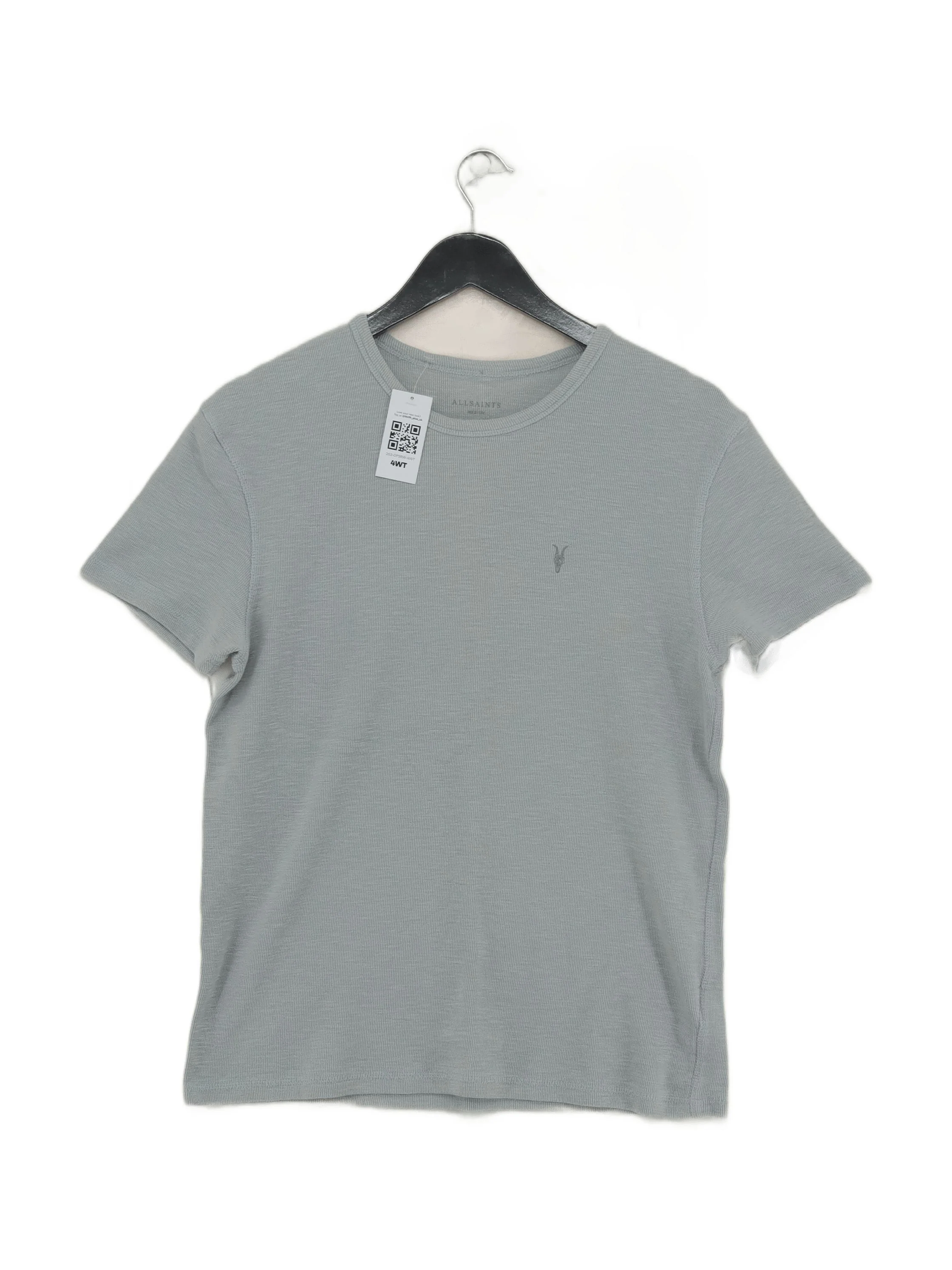 AllSaints Men's T-Shirt M Blue 100% Cotton Basic