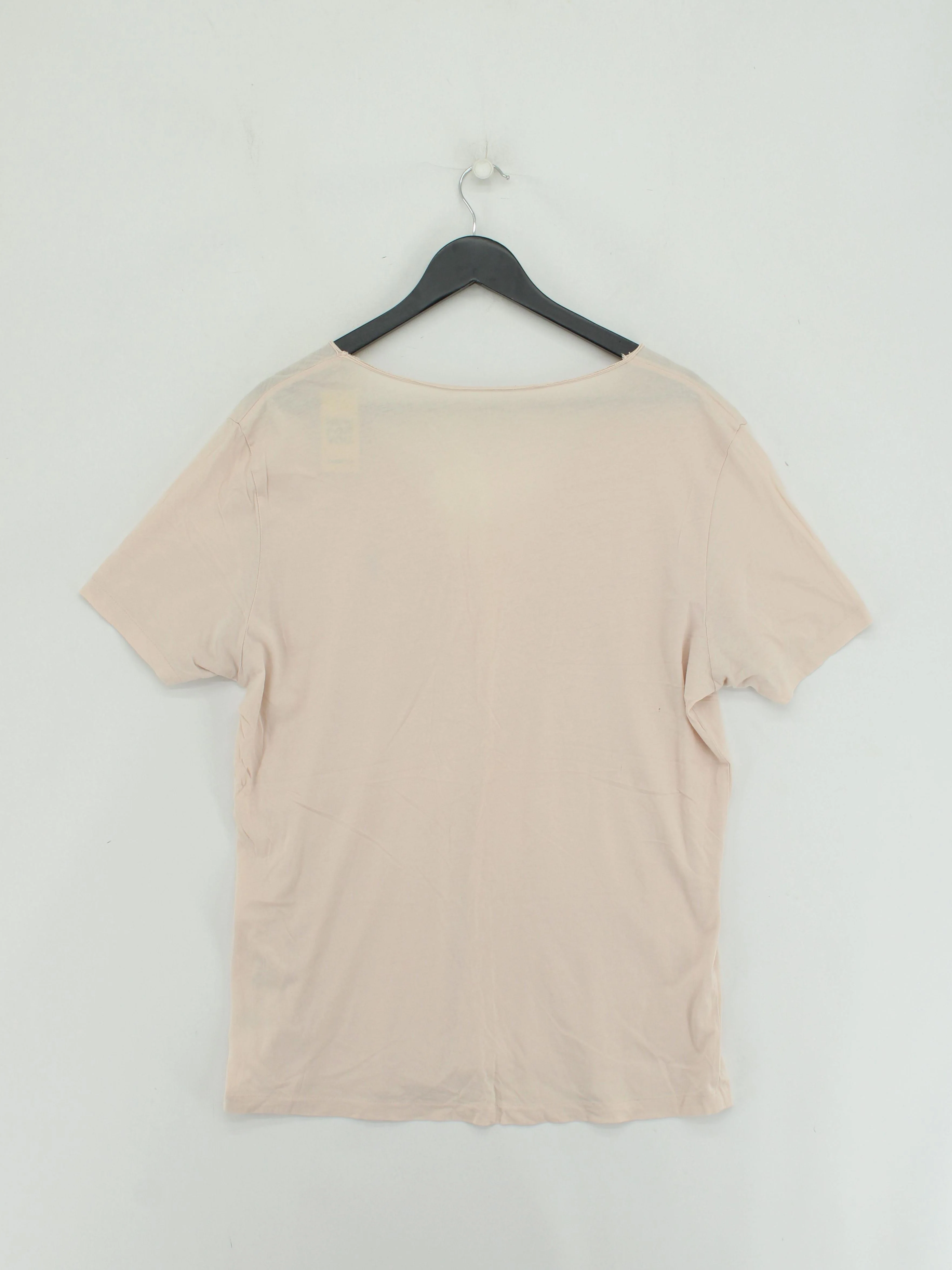 AllSaints Men's T-Shirt XL Pink 100% Cotton Basic - Image 2