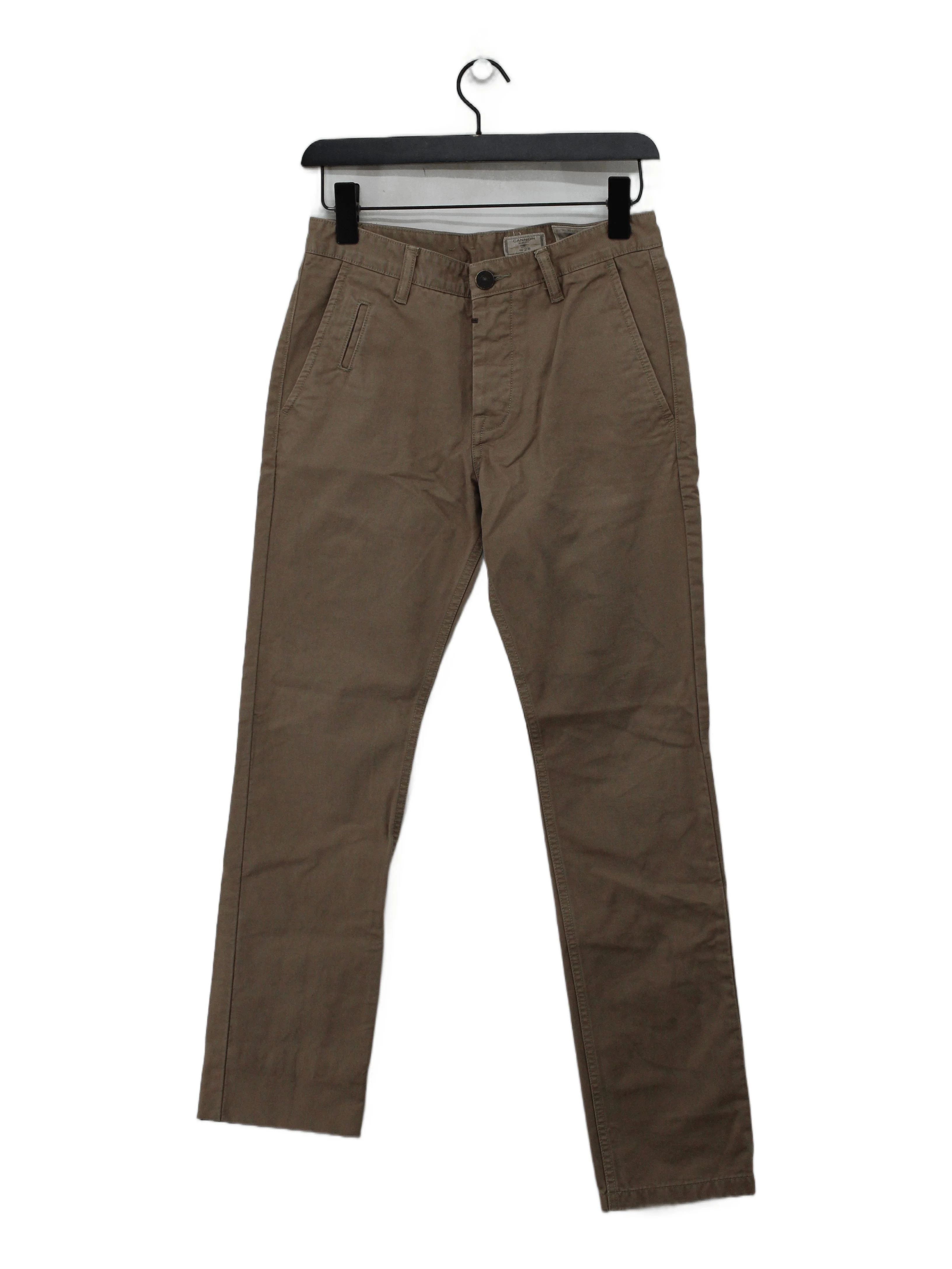AllSaints Men's Trousers W 28 in Tan 100% Cotton Straight Chino