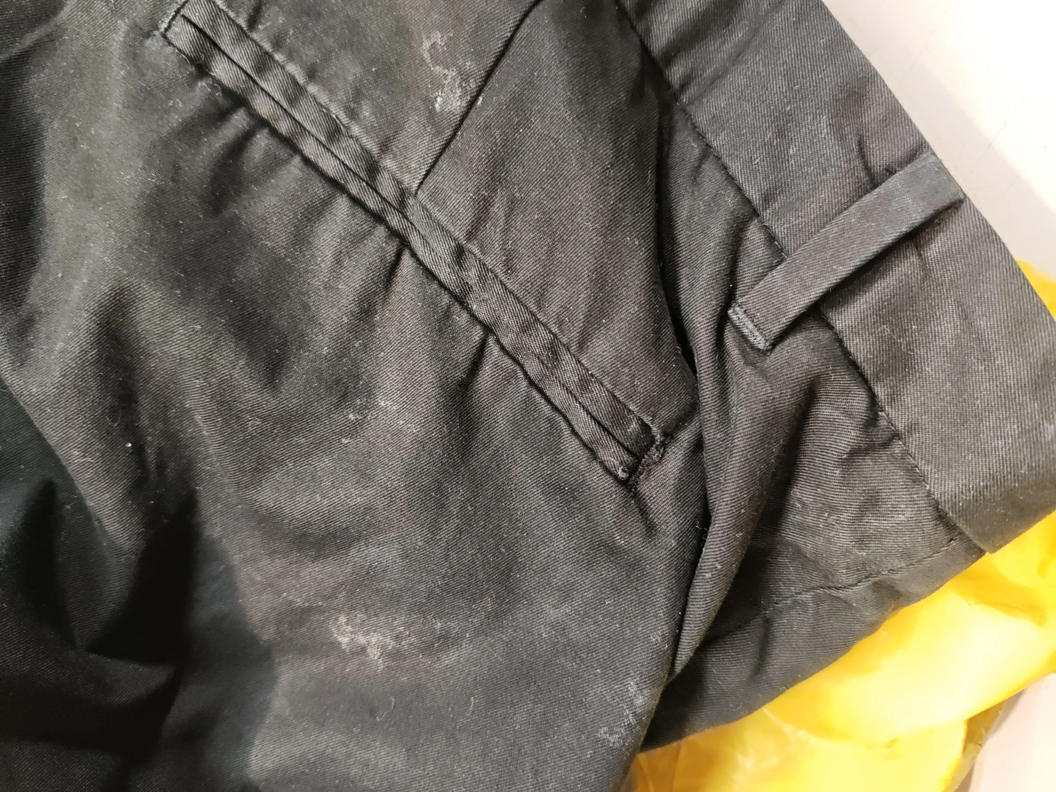 AllSaints Men's Trousers W 32 in Black 100% Cotton Tapered Chino - Image 6