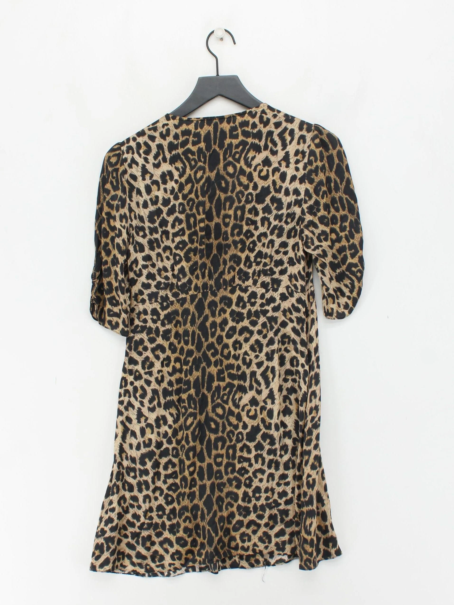 AllSaints Mini Dress UK10 in Tan - Image 2