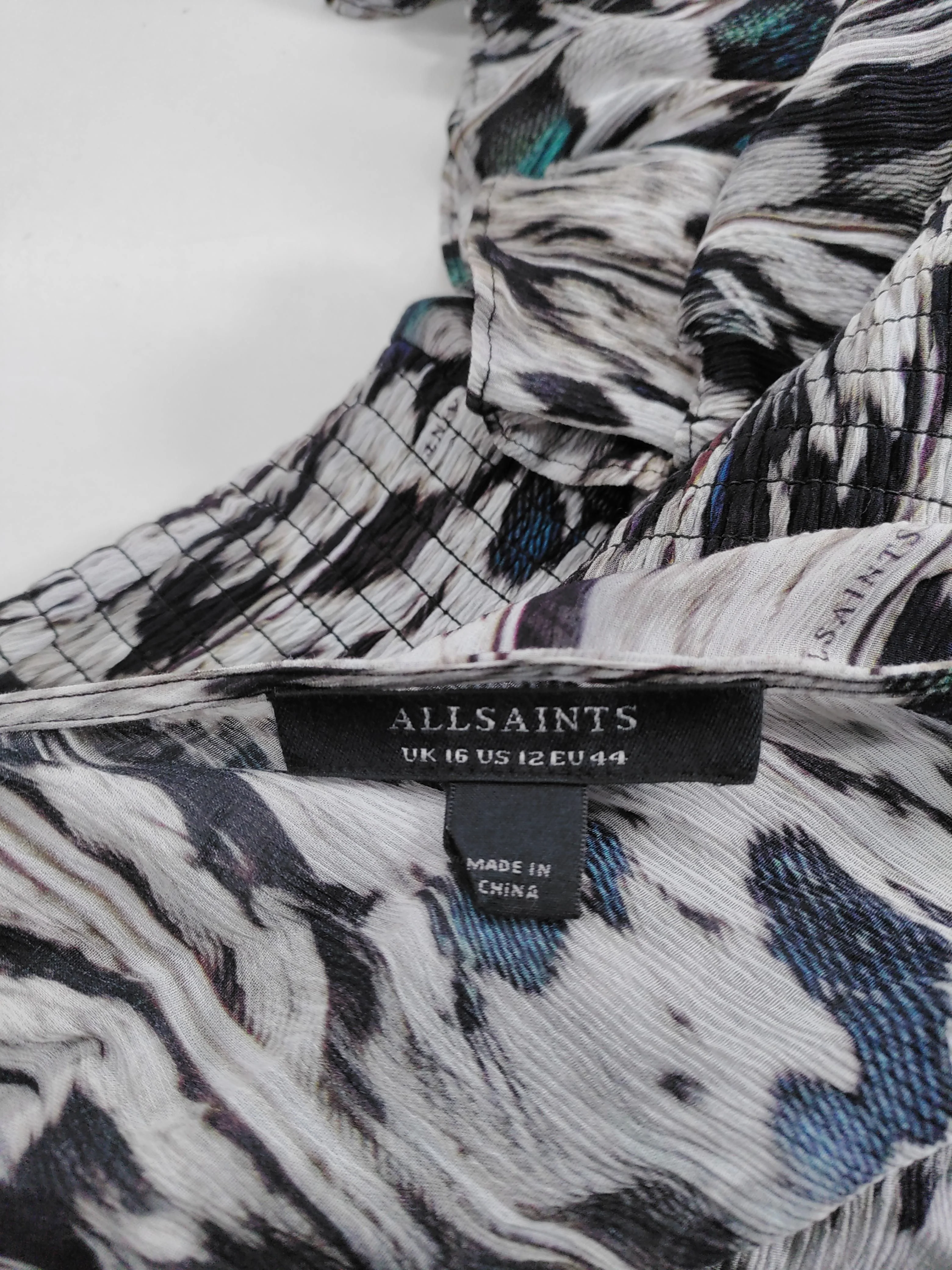 AllSaints Mini Dress UK16 in Multi - Image 5