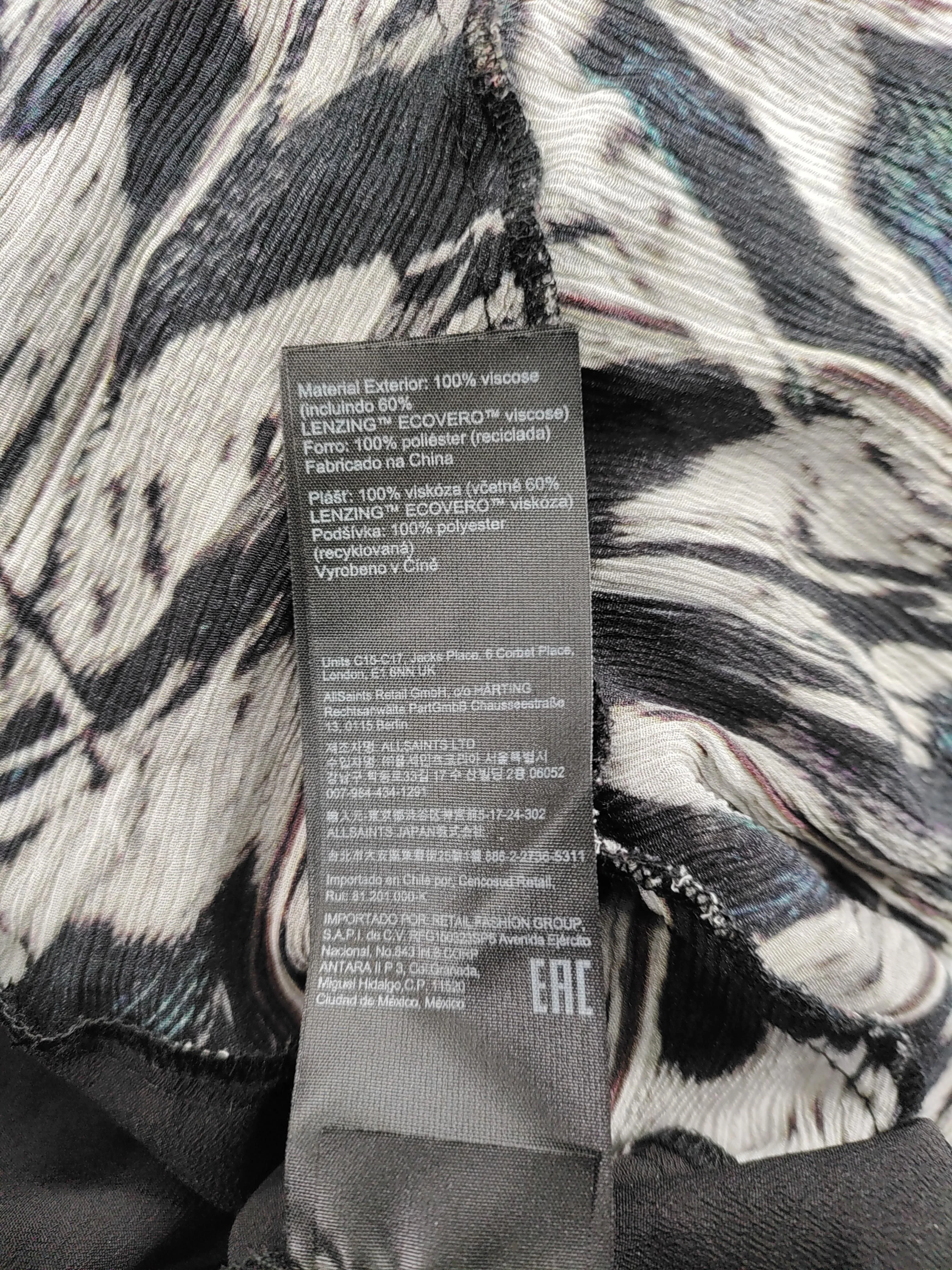 AllSaints Mini Dress UK16 in Multi - Image 6