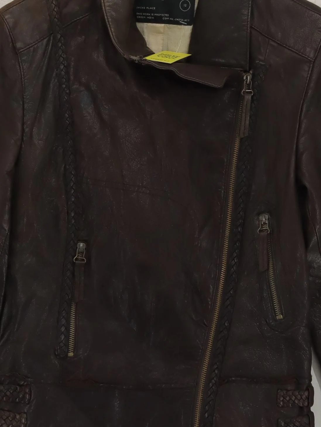 AllSaints Motorcycle Jacket jacket brown - Image 3