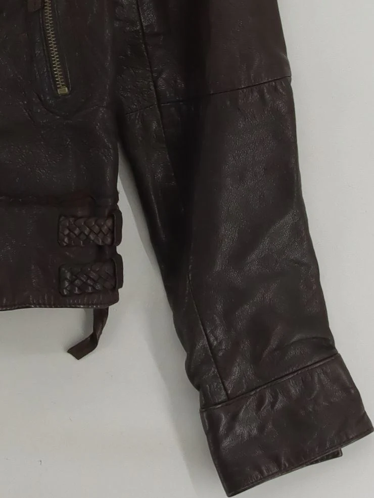 AllSaints Motorcycle Jacket jacket brown - Image 4