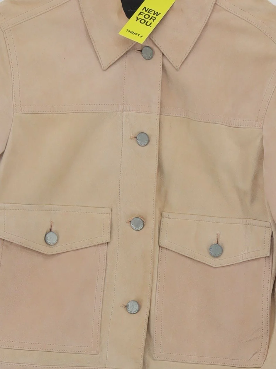 AllSaints Motorcycle Jacket jacket cream - Image 3