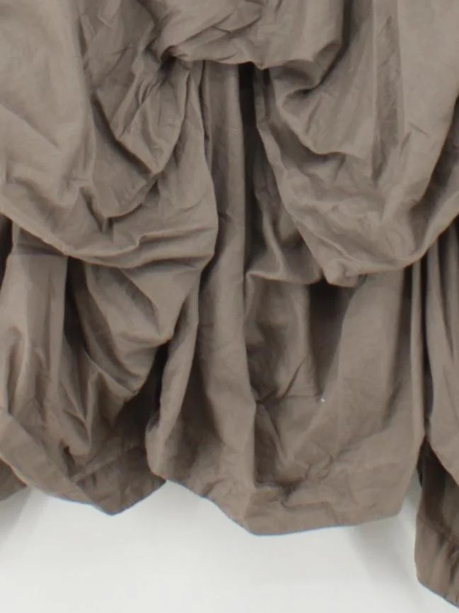 AllSaints Shirt Mini Dress UK10 in Tan - Image 4