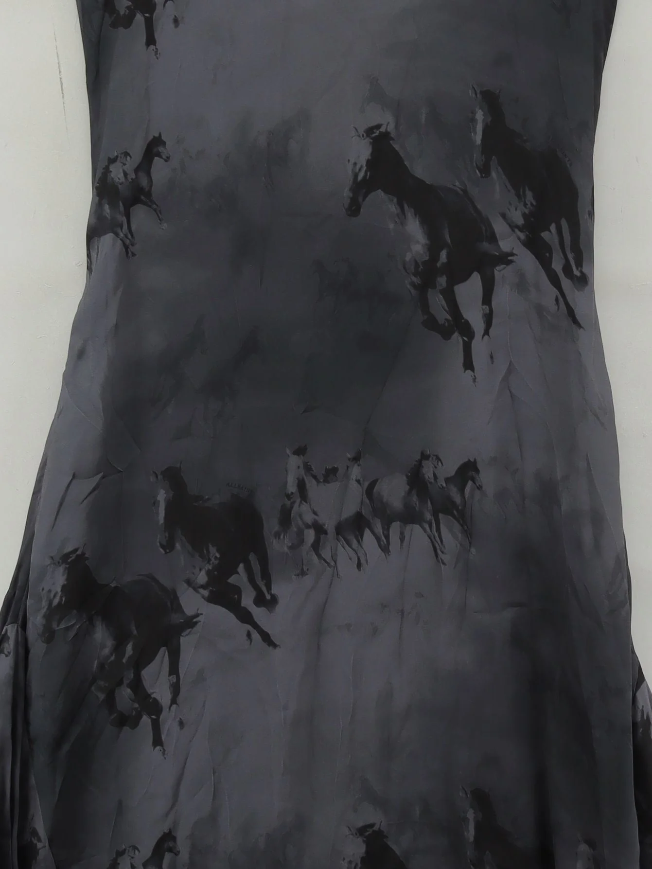 AllSaints Skater Midi Dress UK8 in Grey - Image 3