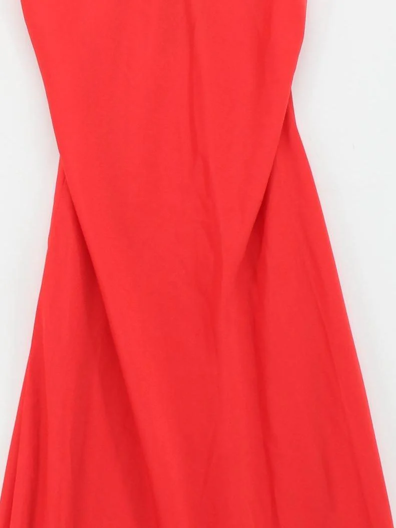 AllSaints Slip Maxi Dress UK8 in Red - Image 3