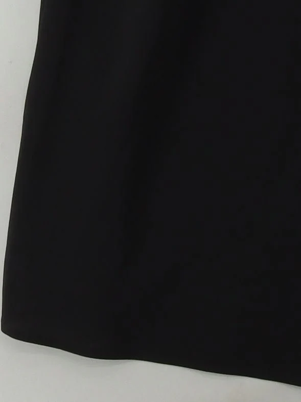 AllSaints Slip Mini Dress UK10 in Black - Image 4