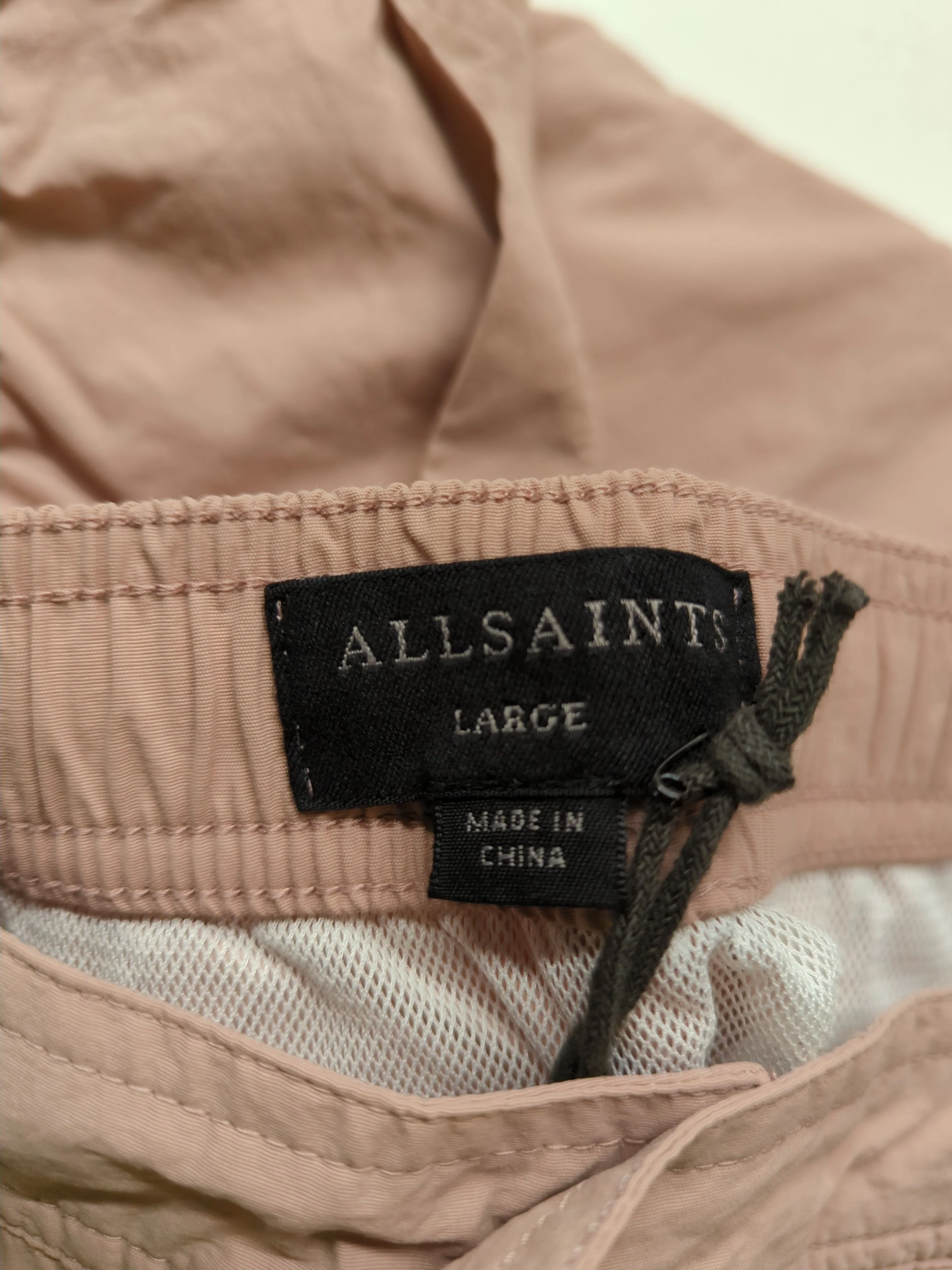 AllSaints swim trunks in pink RRP £50 - Image 5