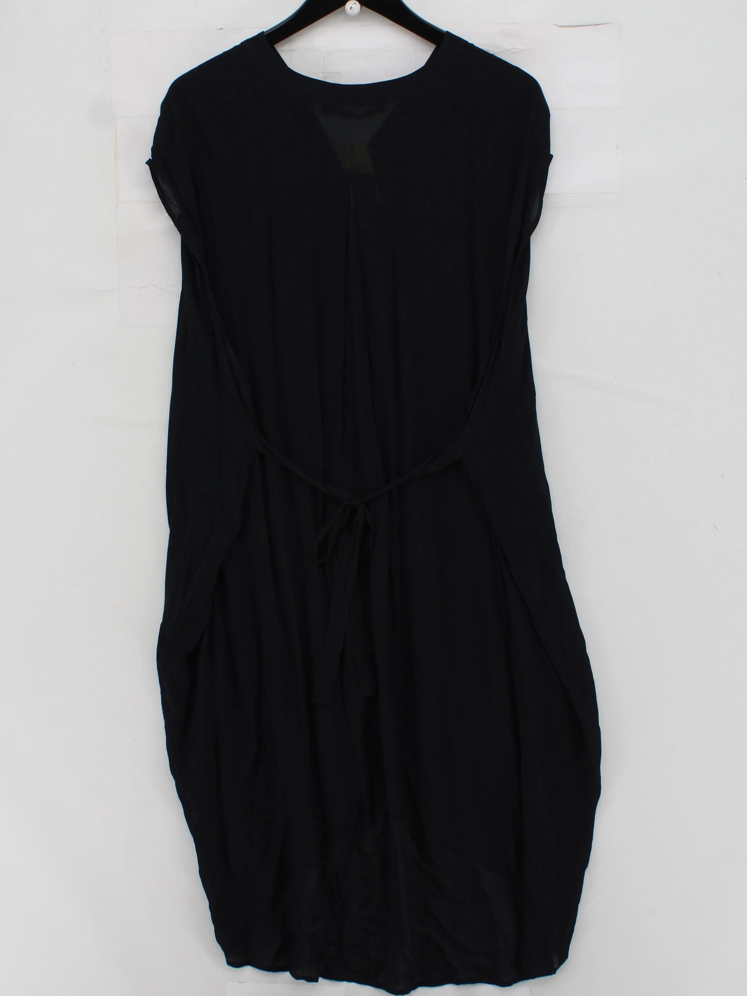 AllSaints T-Shirt Maxi Dress UK14 in Black - Image 2