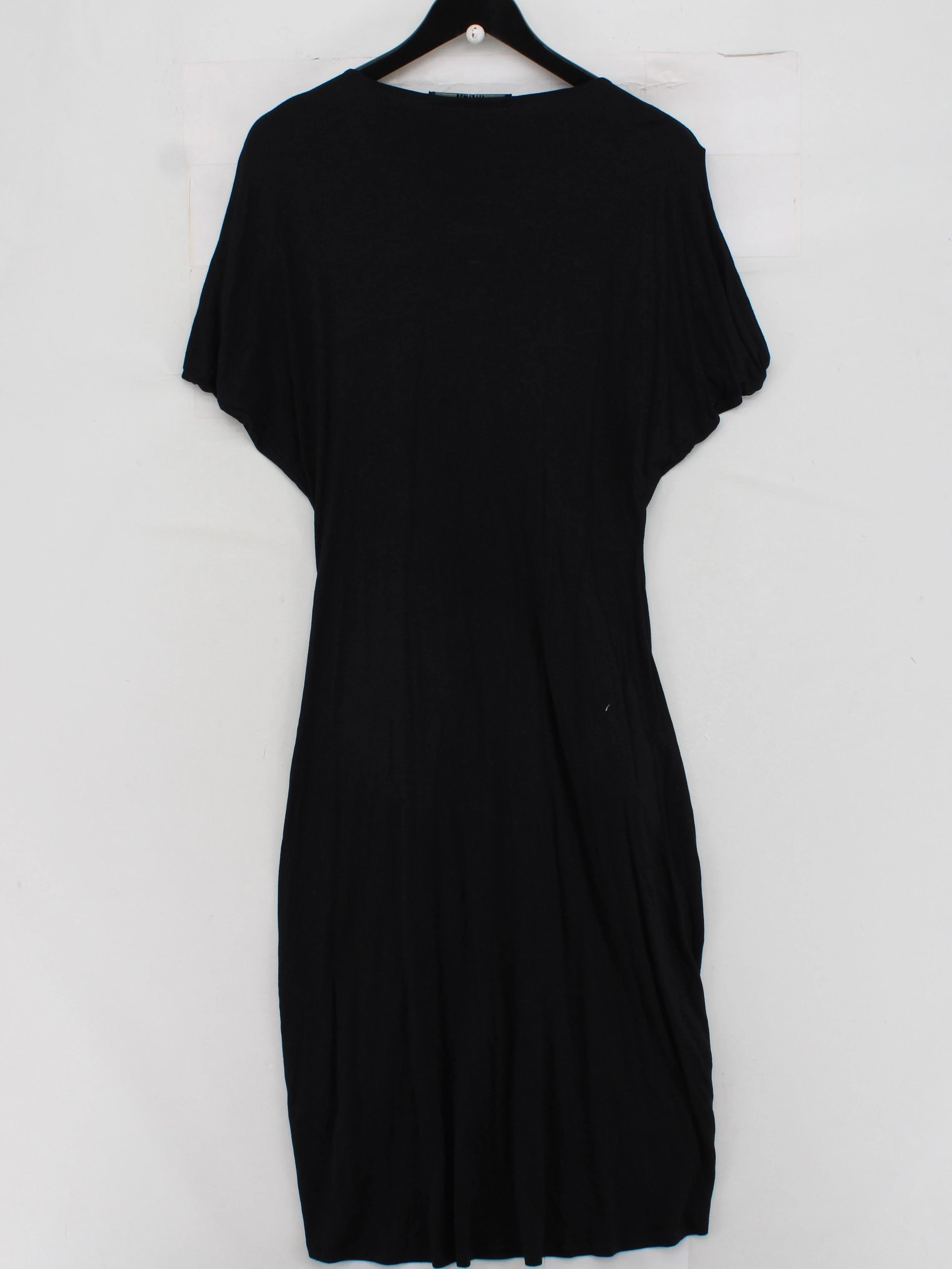AllSaints T-Shirt Midi Dress UK12 in Black - Image 2