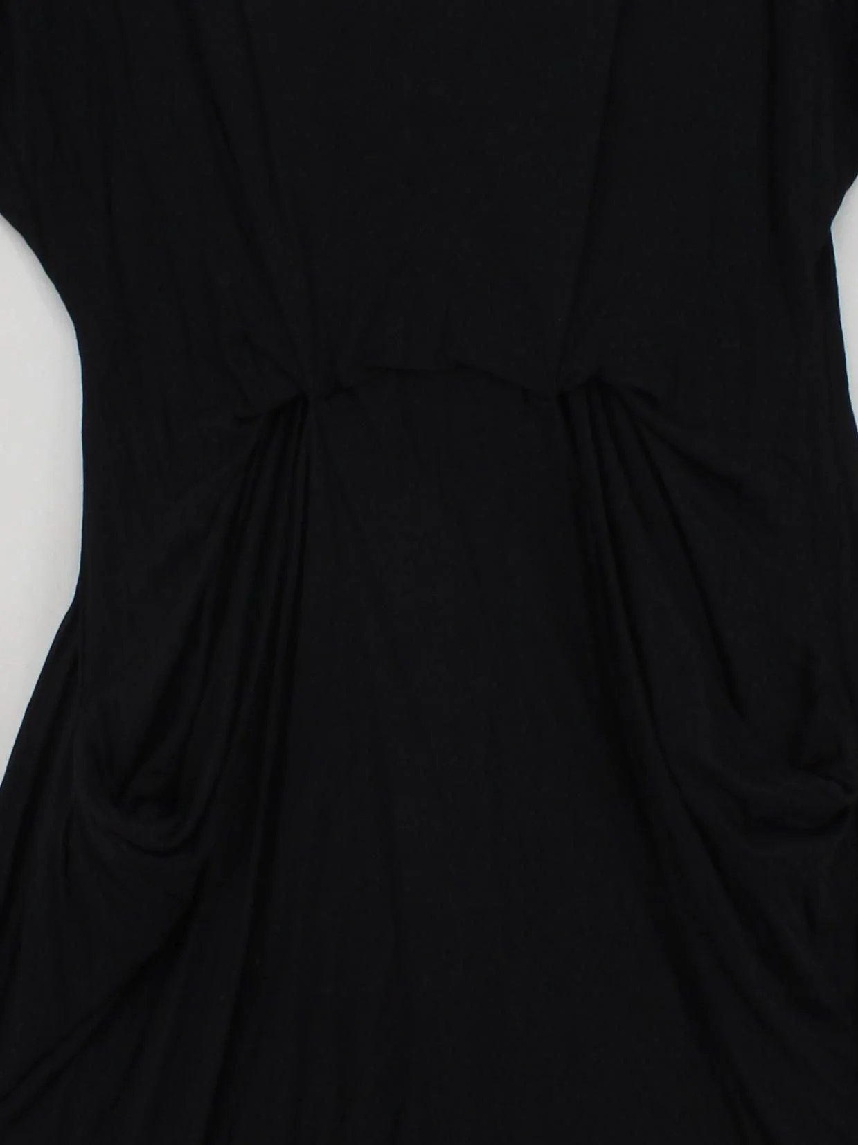 AllSaints T-Shirt Midi Dress UK12 in Black - Image 3