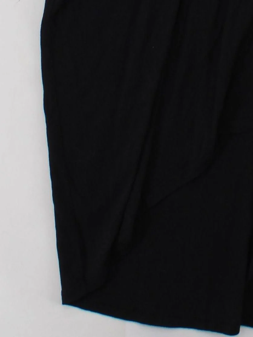 AllSaints T-Shirt Midi Dress UK12 in Black - Image 4