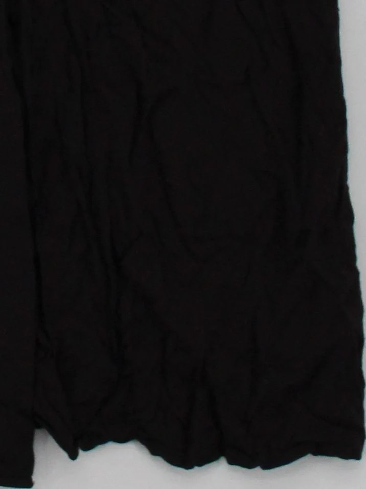 AllSaints Women's Blouse UK 10 Black 100% Viscose Sleeveless Collared Basic - Image 4