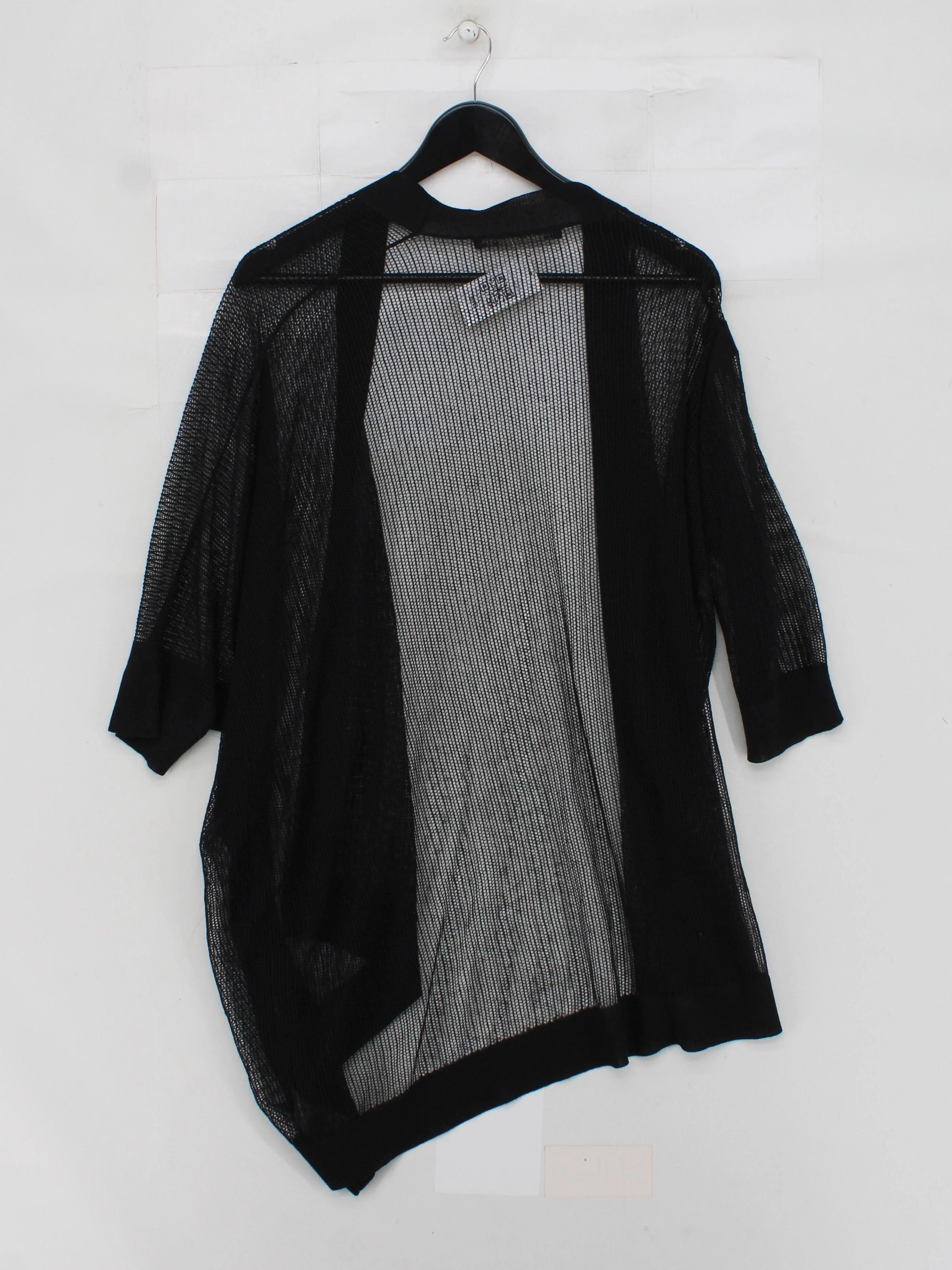 AllSaints Women's Cardigan L Black Viscose with Polyester V-Neck Cardigan - Image 2