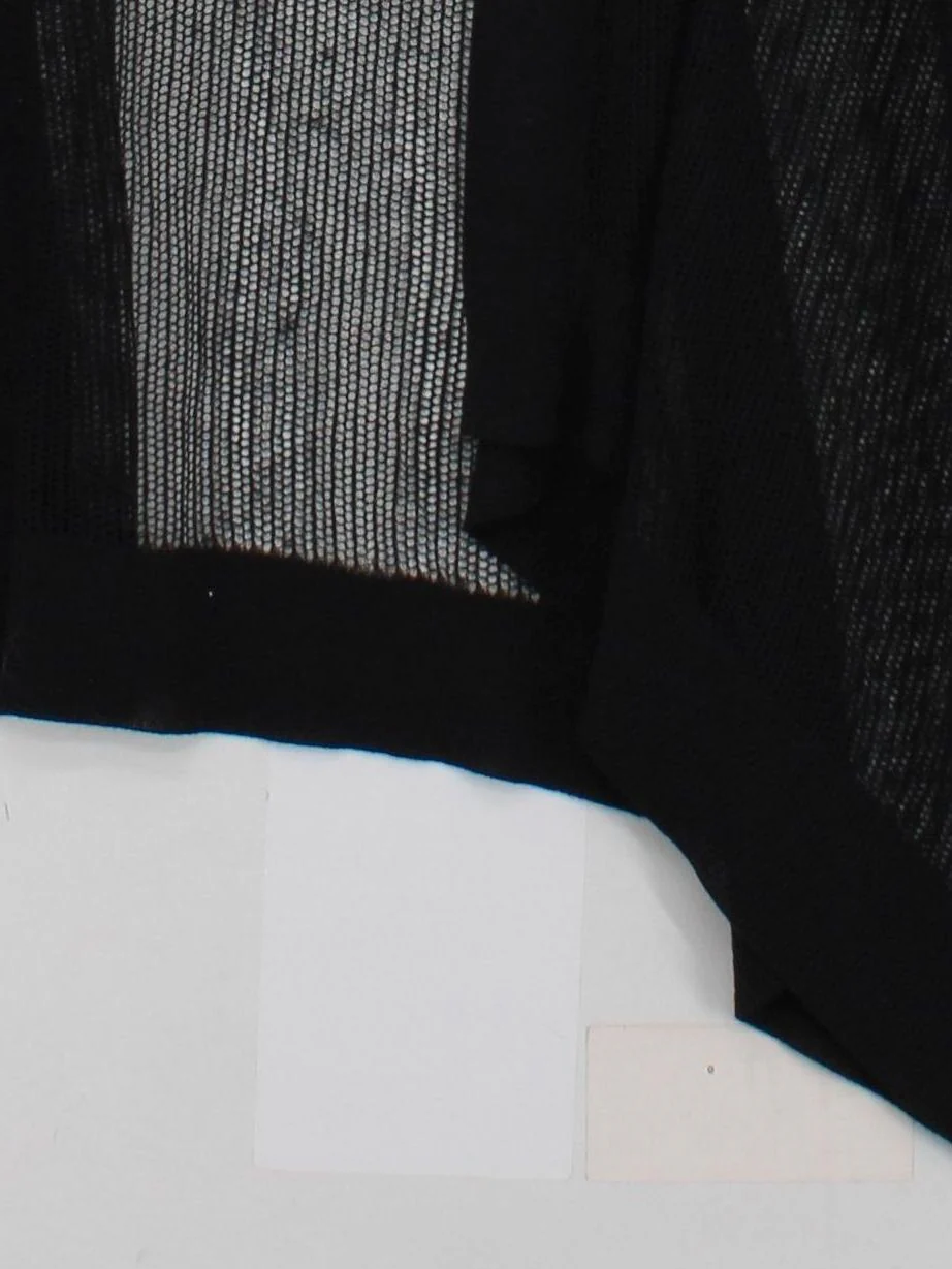 AllSaints Women's Cardigan L Black Viscose with Polyester V-Neck Cardigan - Image 4