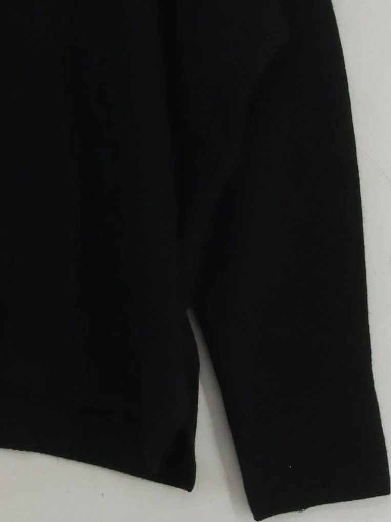 AllSaints Women's Cardigan M Black 100% Wool Round Neck Cardigan - Image 4